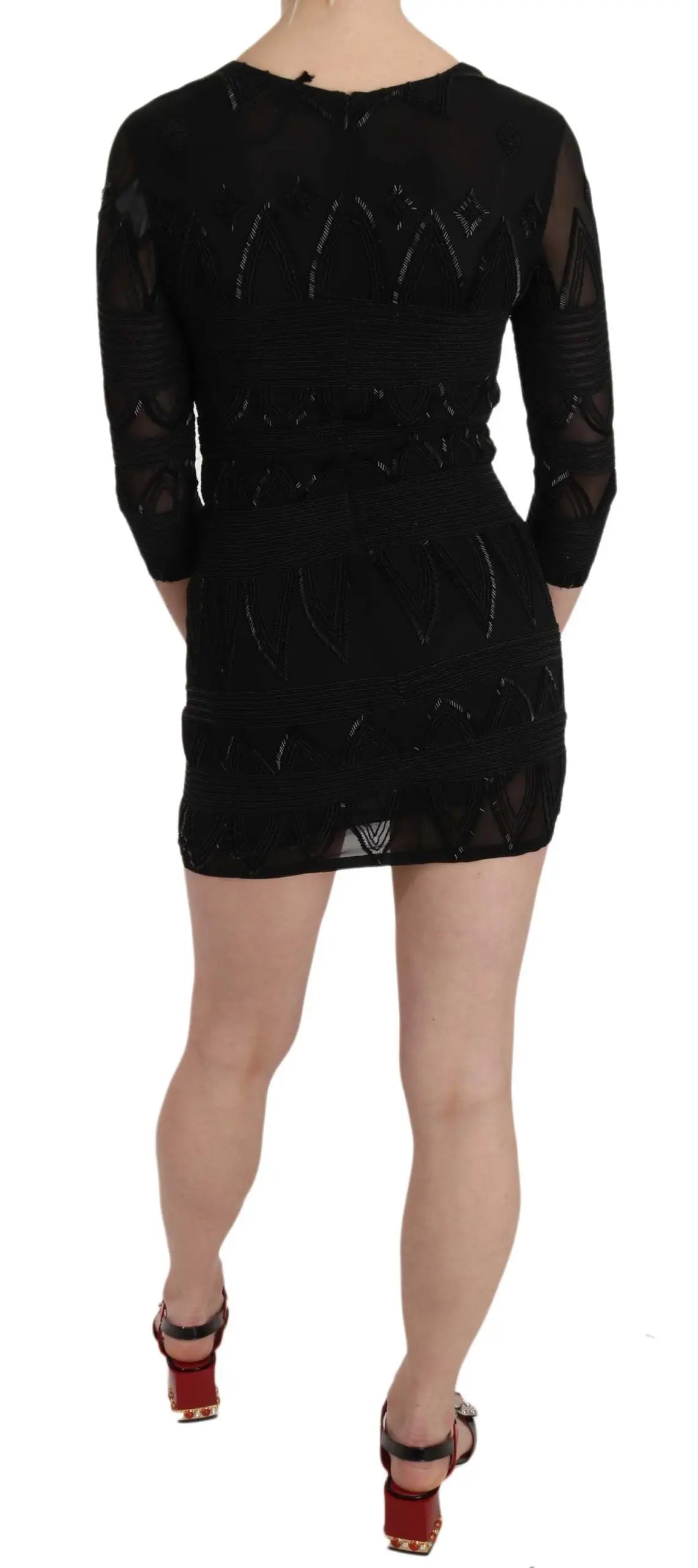Robe John Richmond mini noire John Richmond