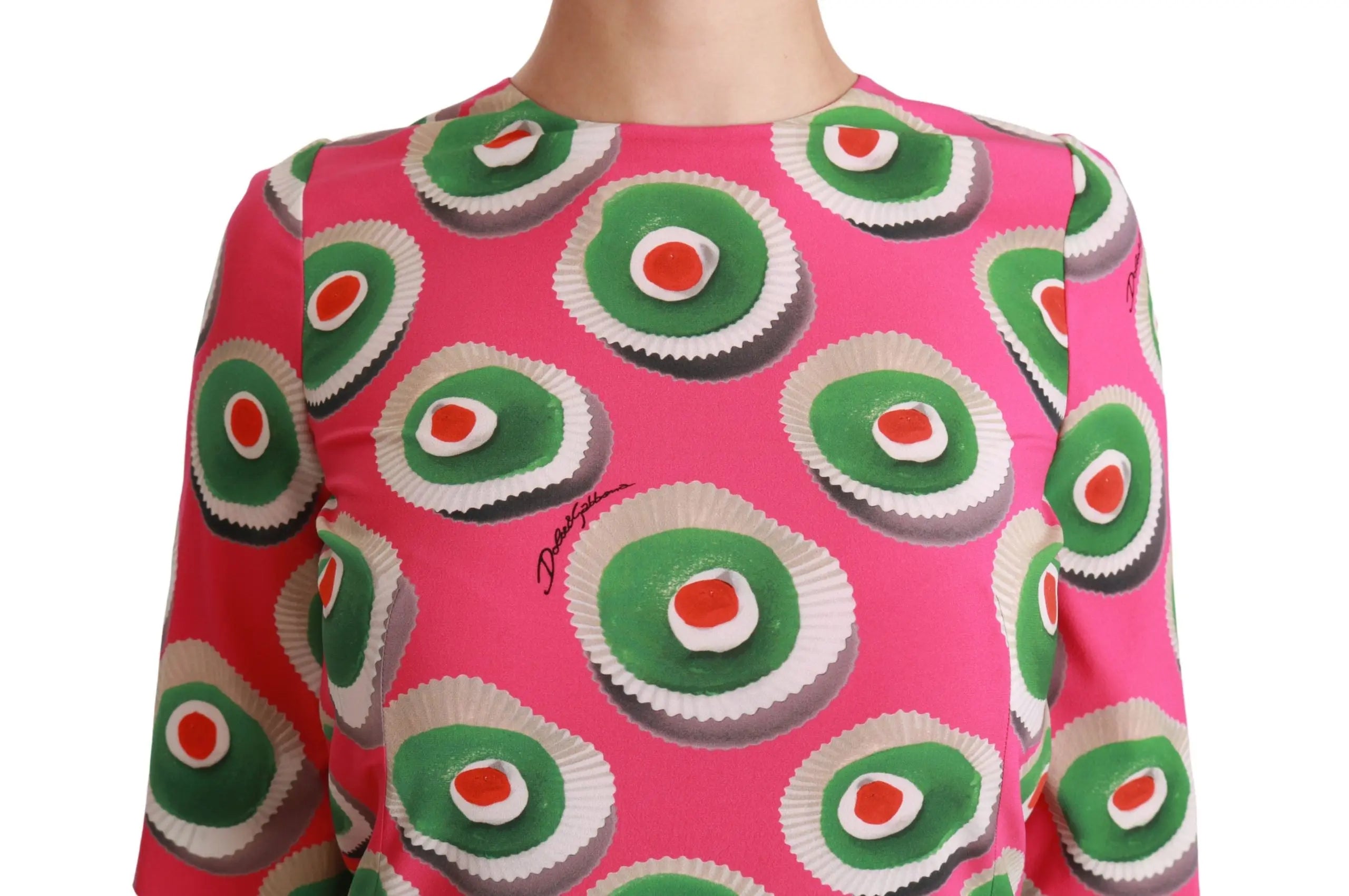 Robe Dolce & Gabbana Shift rose Dolce & Gabbana