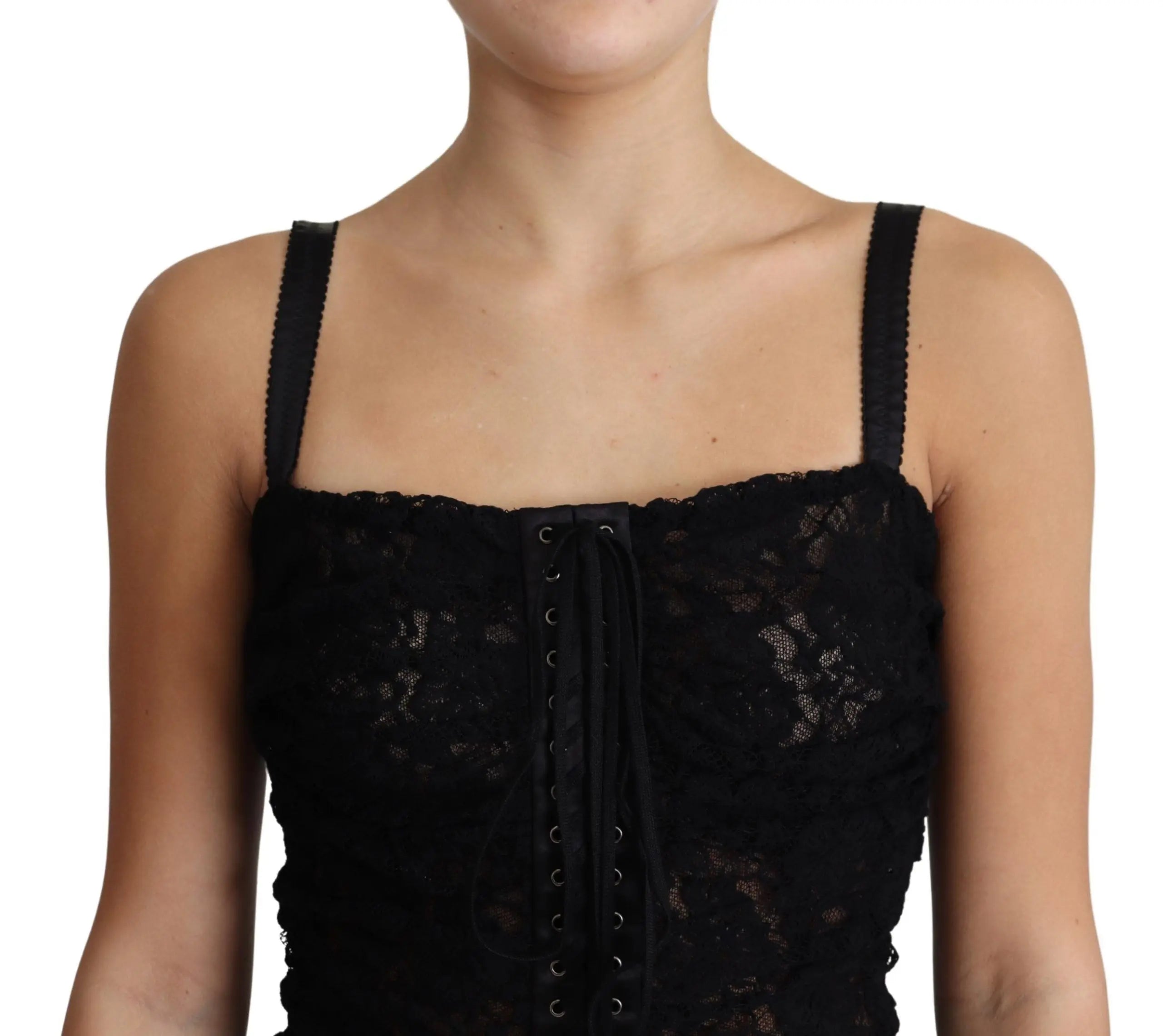 Robe bustier Dolce & Gabbana noire Dolce & Gabbana
