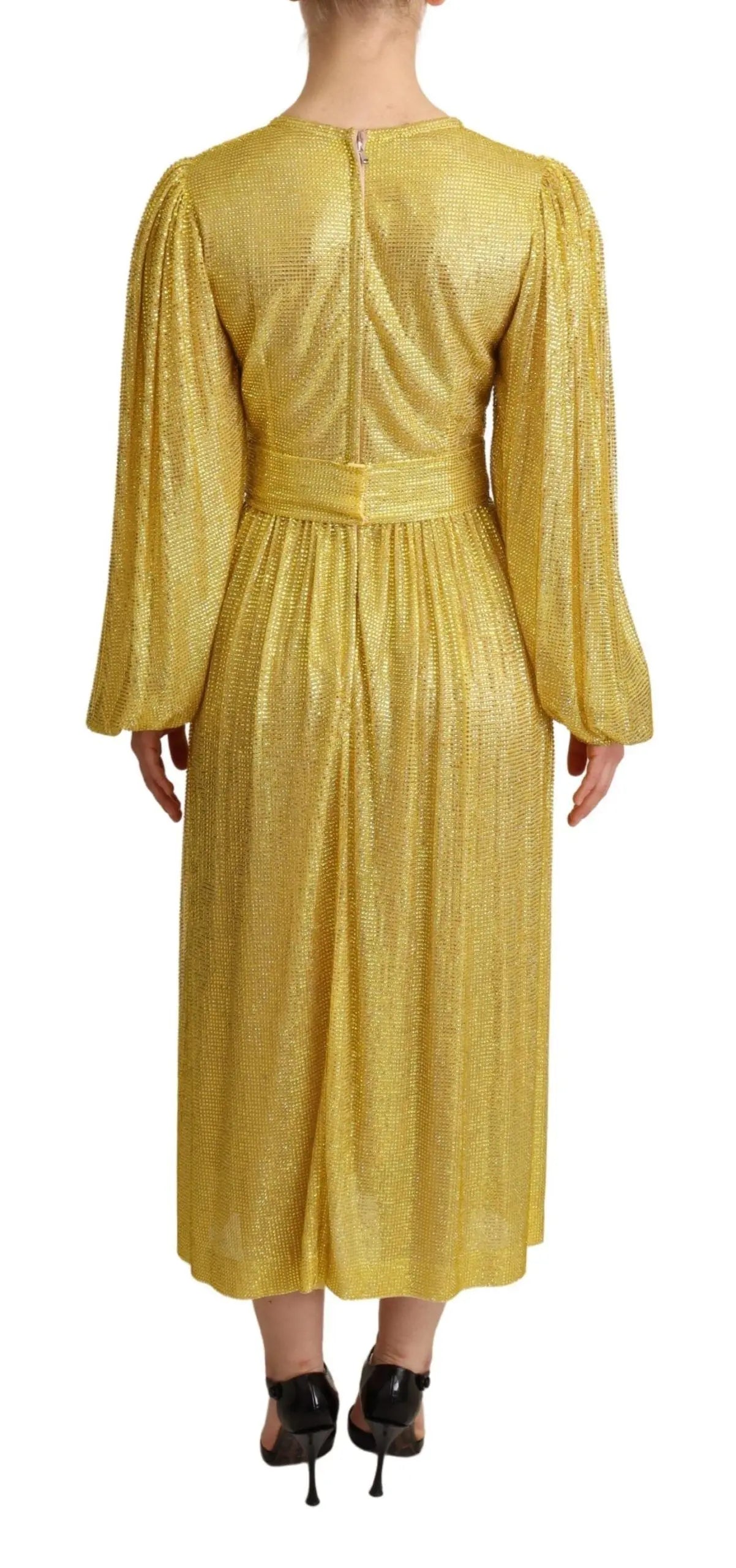 Robe maxi Dolce & Gabbana jaune Dolce & Gabbana