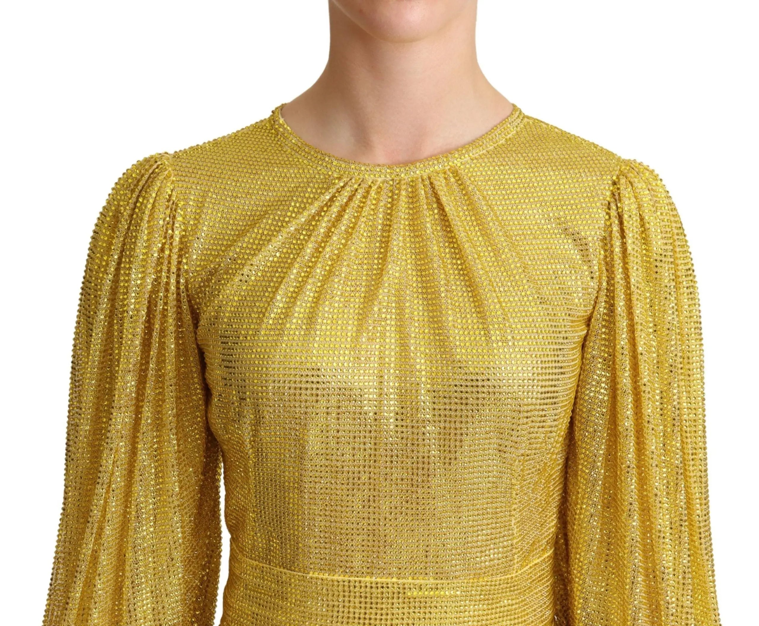 Robe maxi Dolce & Gabbana jaune Dolce & Gabbana