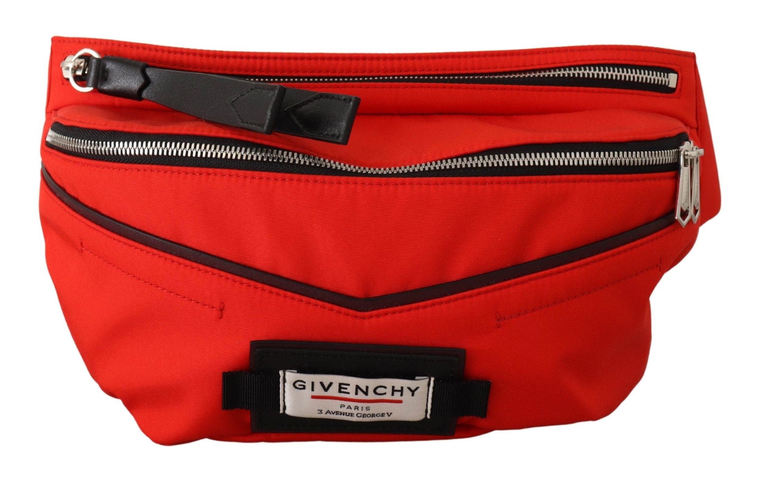 Sac banane Givenchy rouge et noir