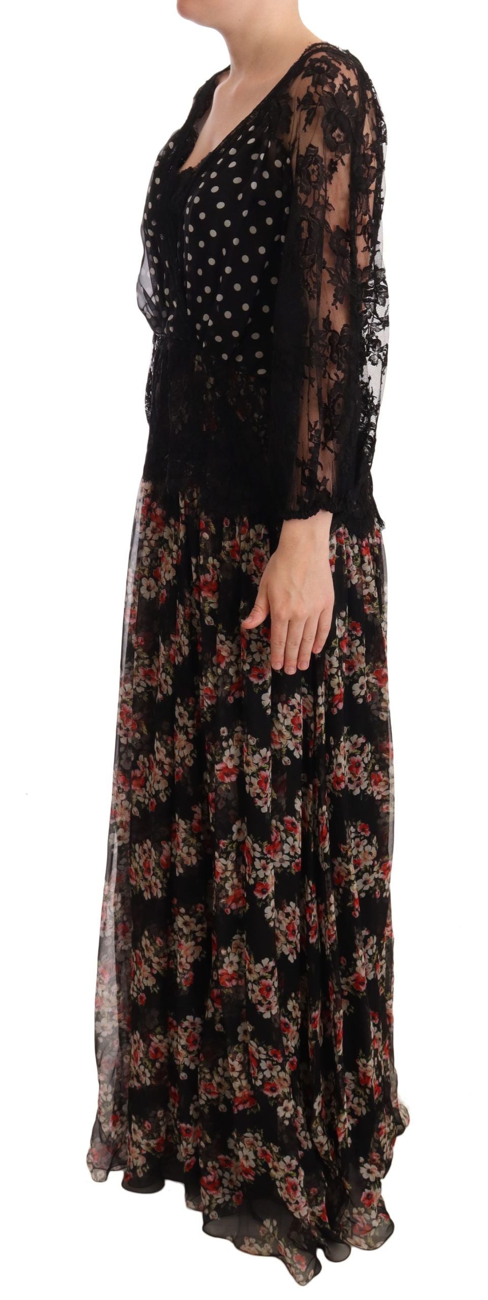 Robe maxi Dolce & Gabbana noire Dolce & Gabbana