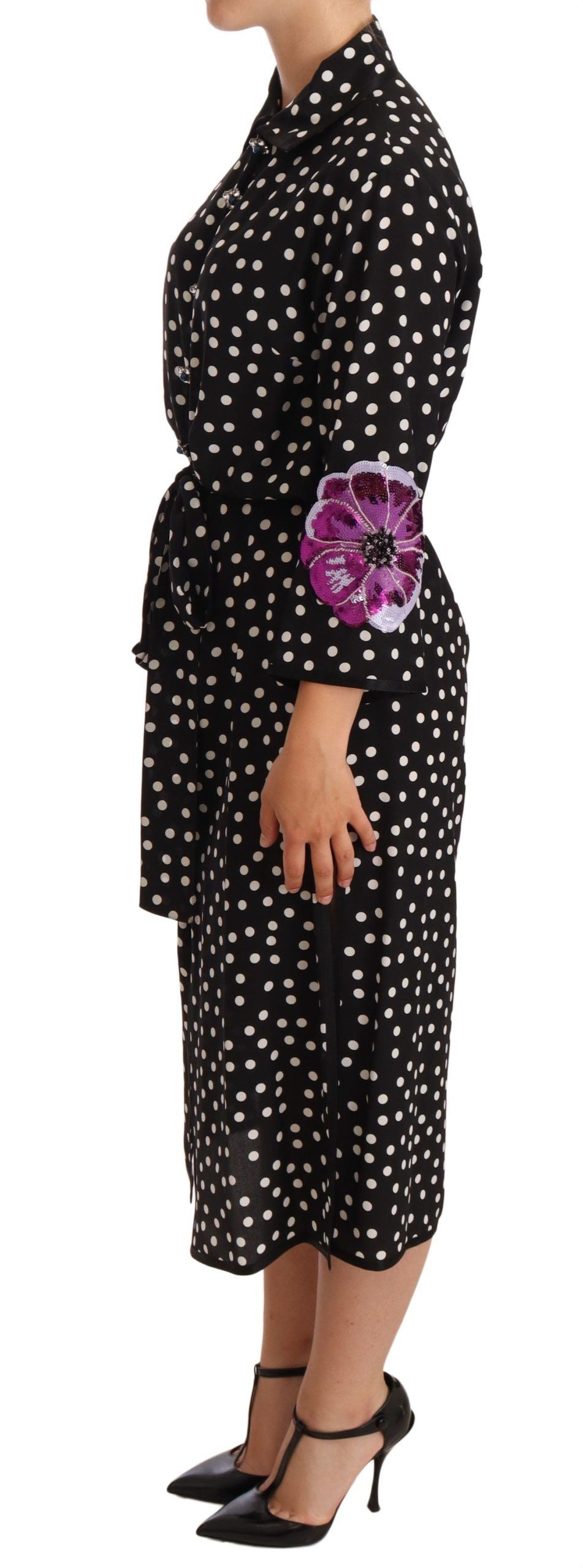 Robe Dolce & Gabbana Midi noire Dolce & Gabbana