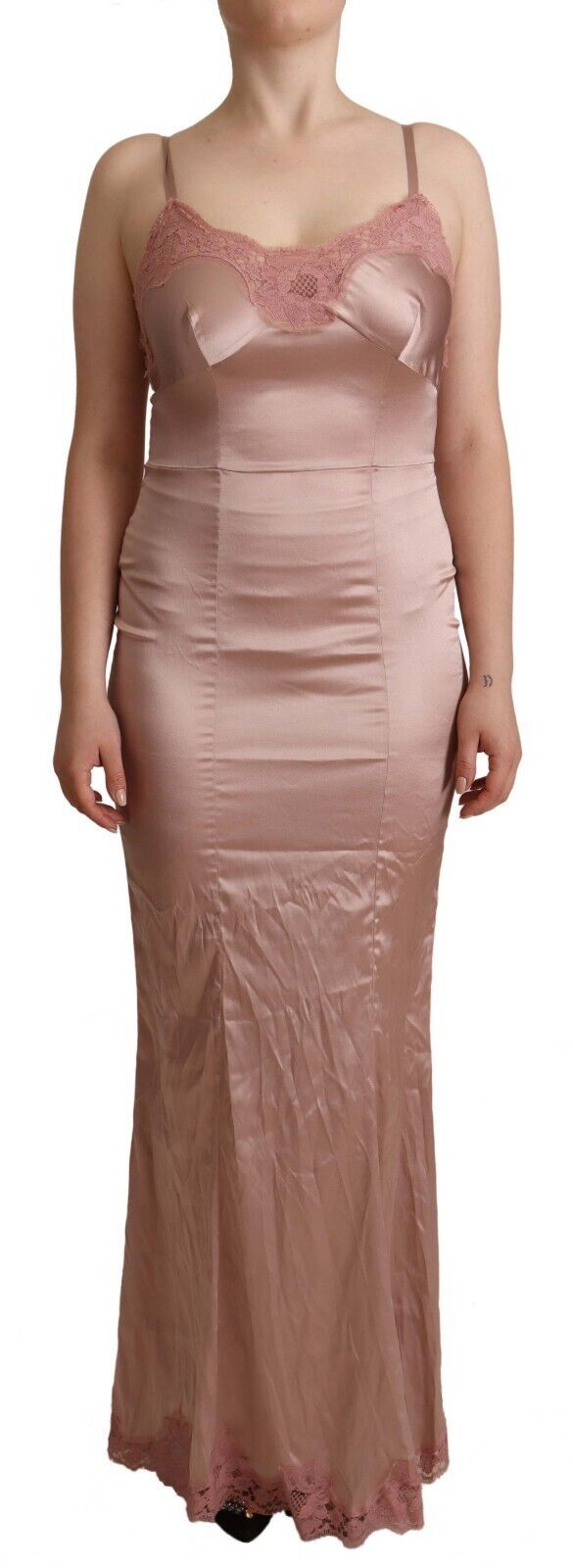 Robe Dolce & Gabbana maxi rose Dolce & Gabbana