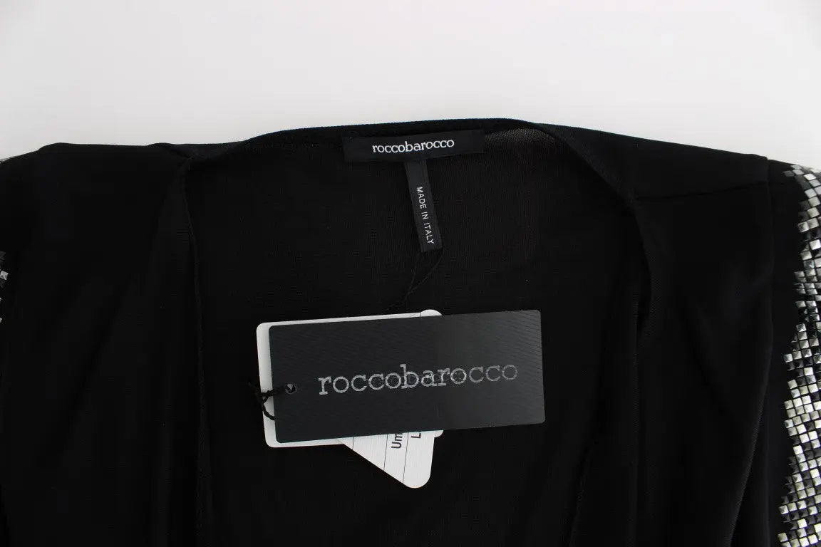 Robe Roccobarocco courte noire Roccobarocco
