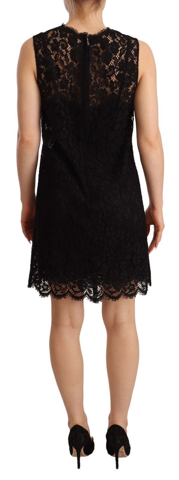 Robe Dolce & Gabbana noire en dentelle Dolce & Gabbana