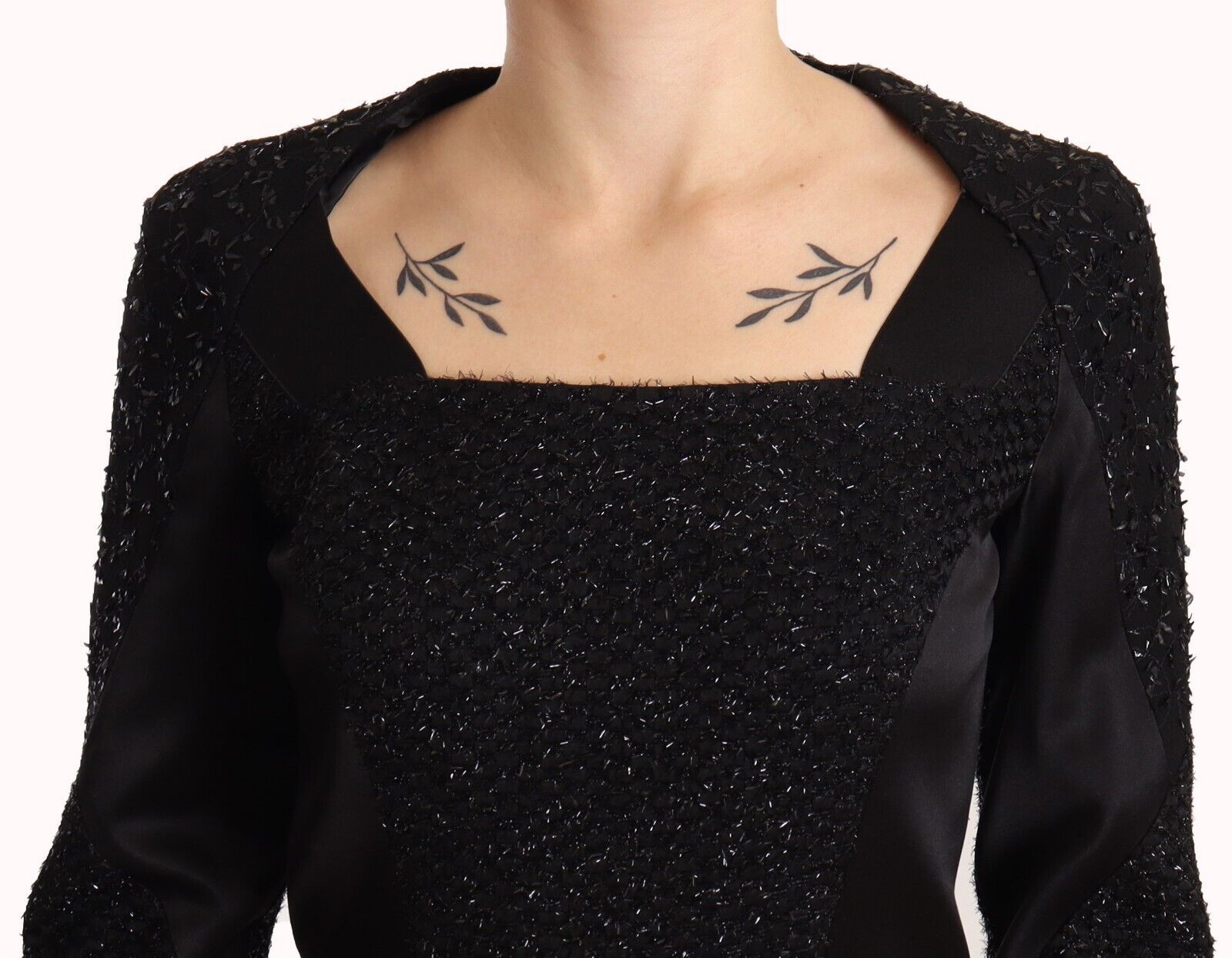 Robe Masha Masha midi noire Masha Ma
