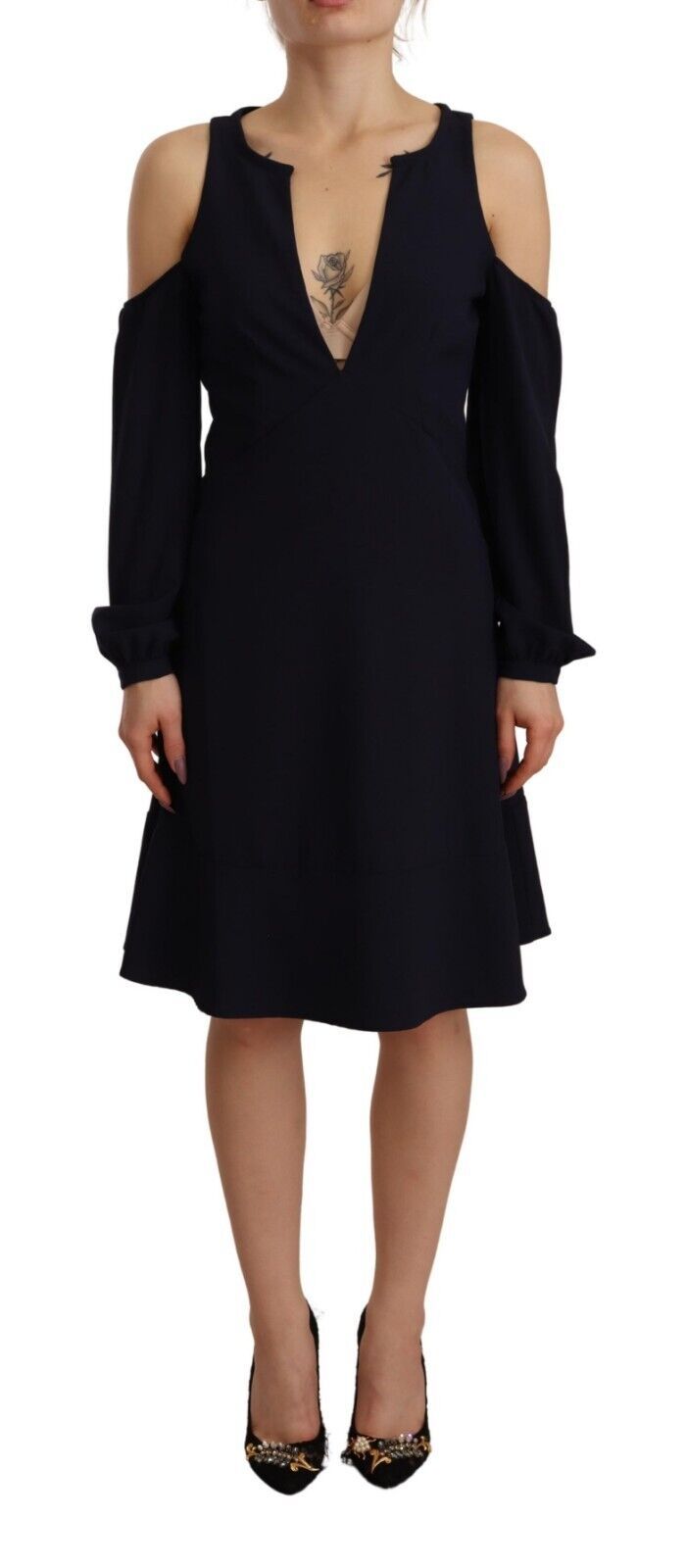 Robe TWIN SET A-line noire Twinset