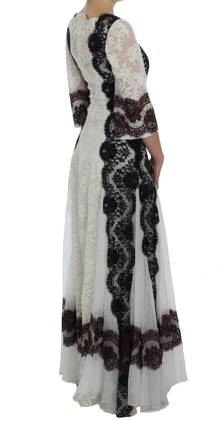 Robe Dolce & Gabbana Maxi blanche Dolce & Gabbana