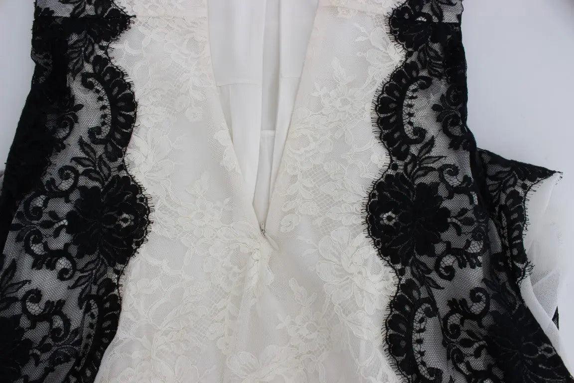 Robe Dolce & Gabbana Maxi blanche Dolce & Gabbana