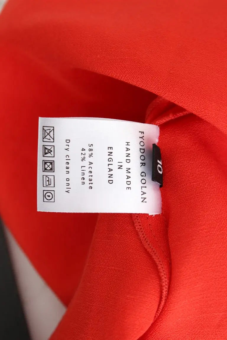 Robe FYODOR GOLAN Mini rouge Fyodor Golan