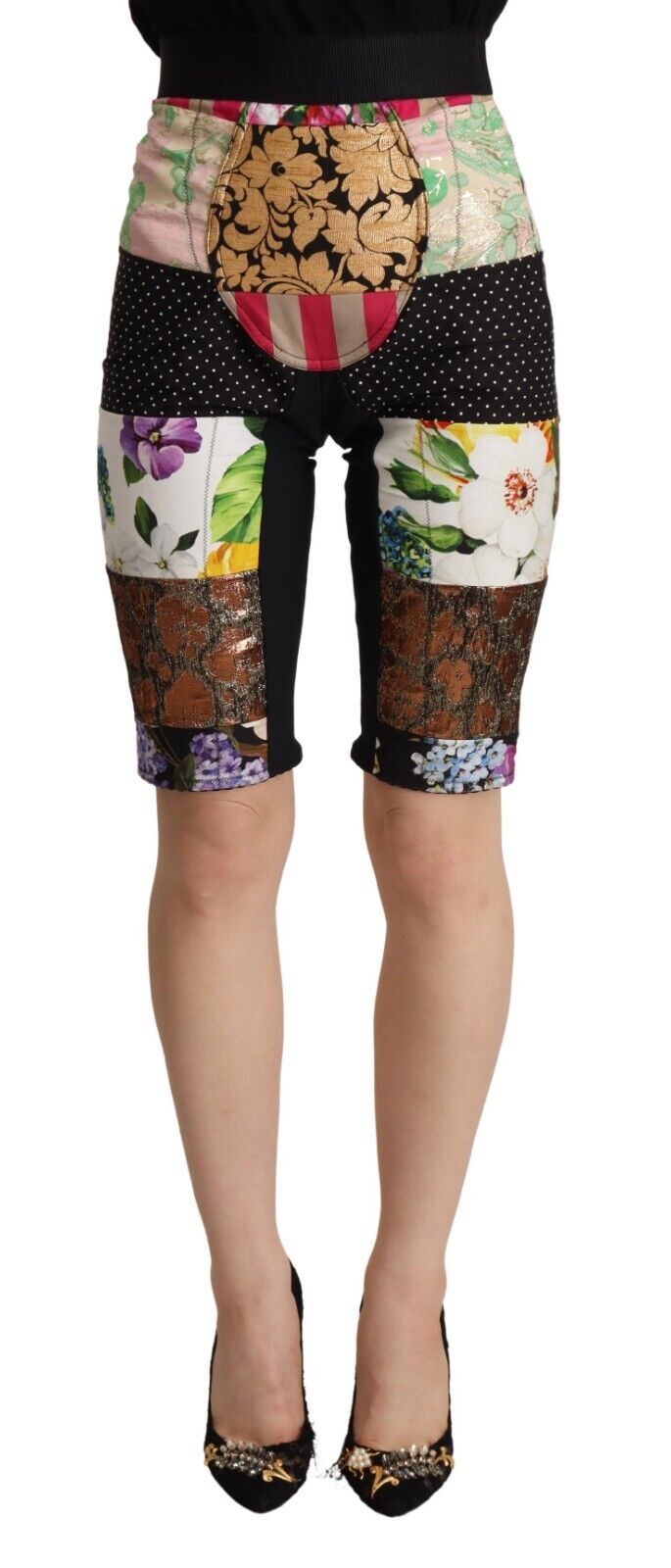 Pantalon Dolce & Gabbana Patchwork multicolore