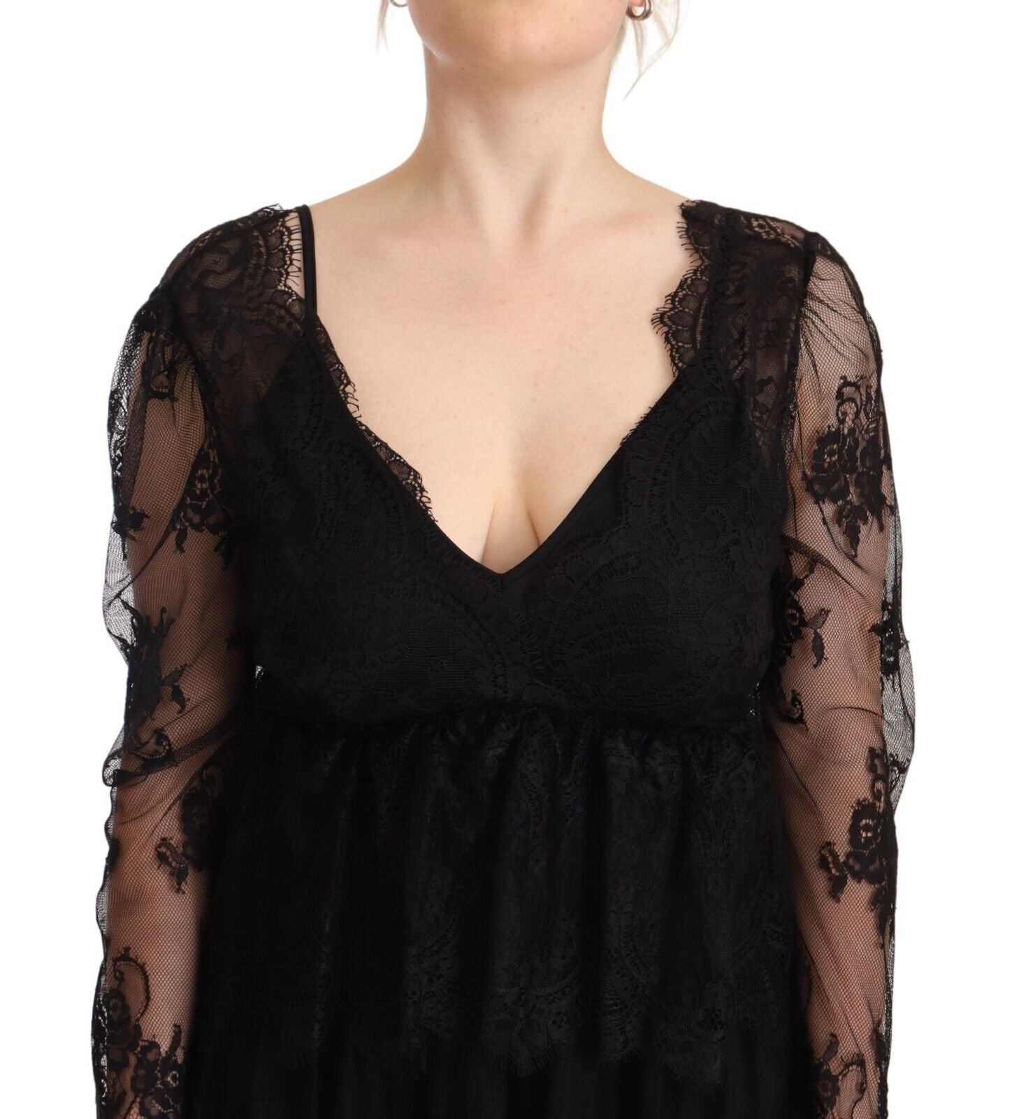 Robe Aniye By à manches longues noire Aniye By
