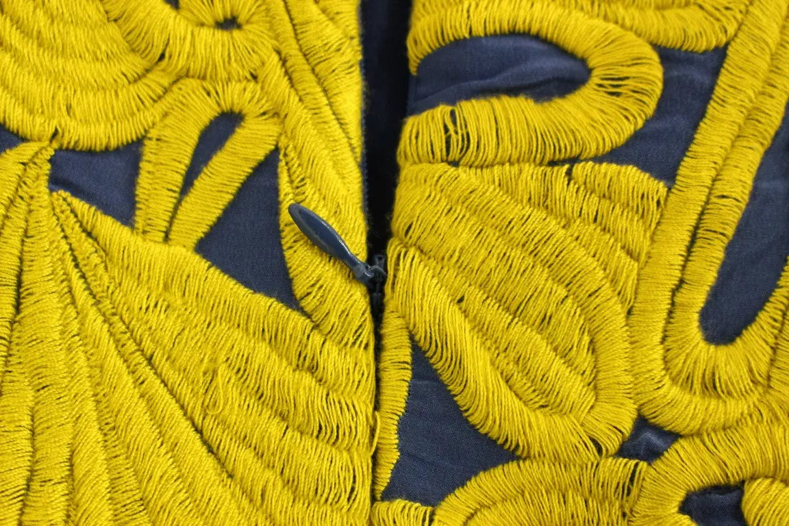 Robe Sachin & Babi strapless bleu jaune Sachin & Babi