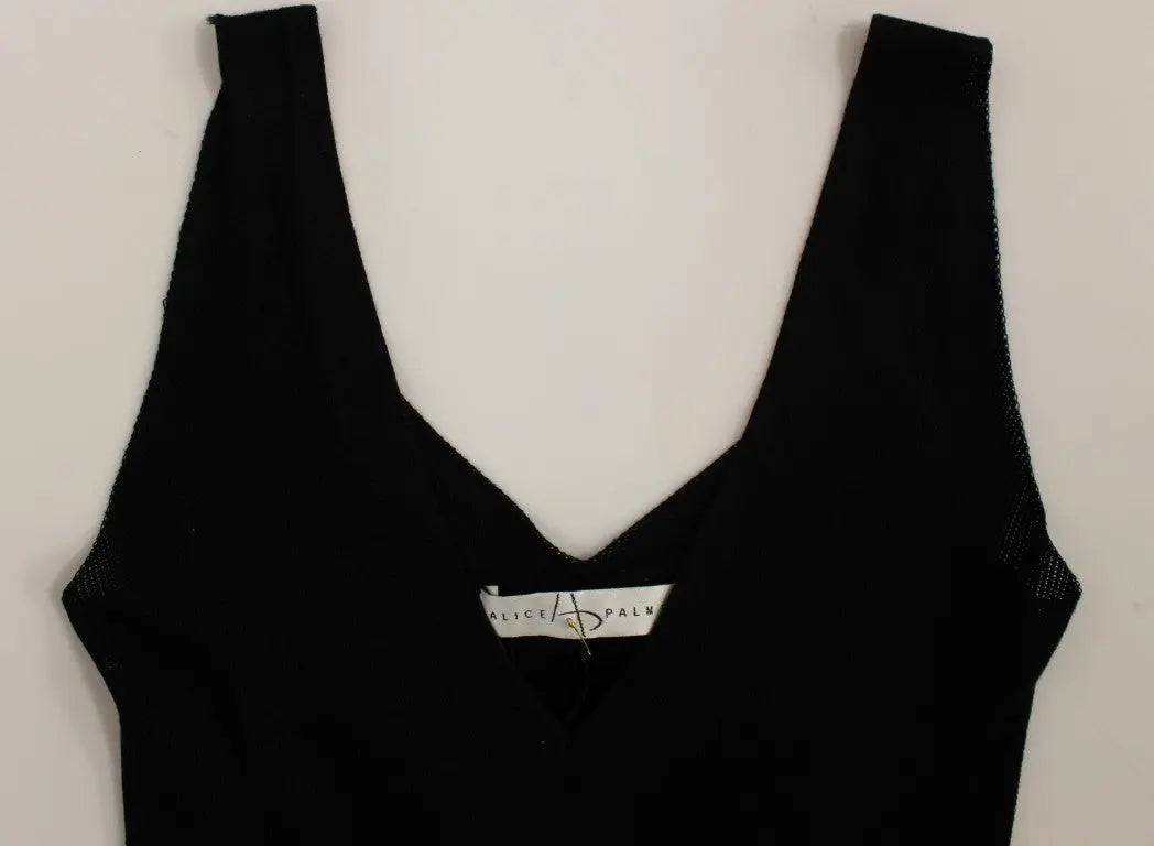 Robe Alice Palmer Knitted noire et blanche Alice Palmer