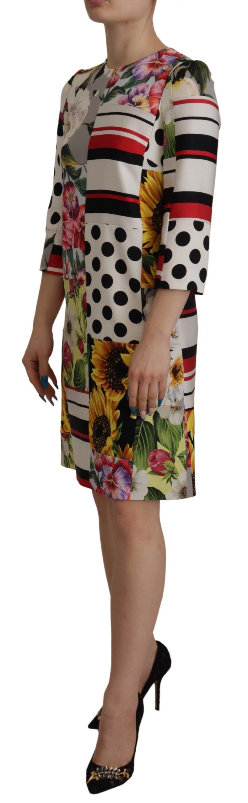 Robe DOLCE & GABBANA Patchwork multicolore Dolce & Gabbana