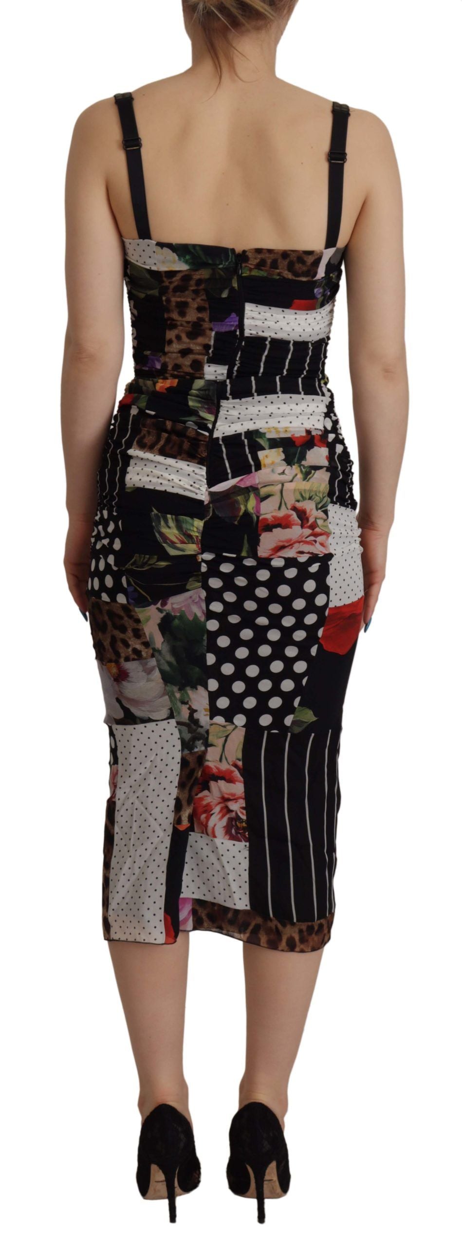 Robe Dolce & Gabbana Patchwork multicolore Dolce & Gabbana