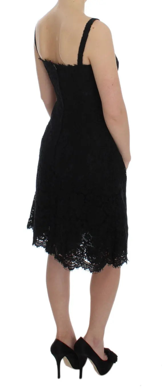 Robe Dolce & Gabbana Shift noire Dolce & Gabbana
