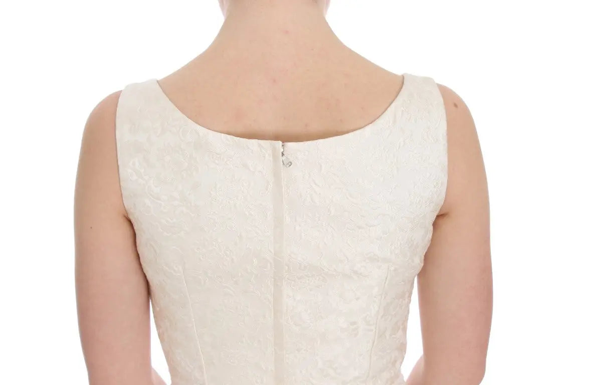 Robe Dolce & Gabbana Sicily blanche Dolce & Gabbana
