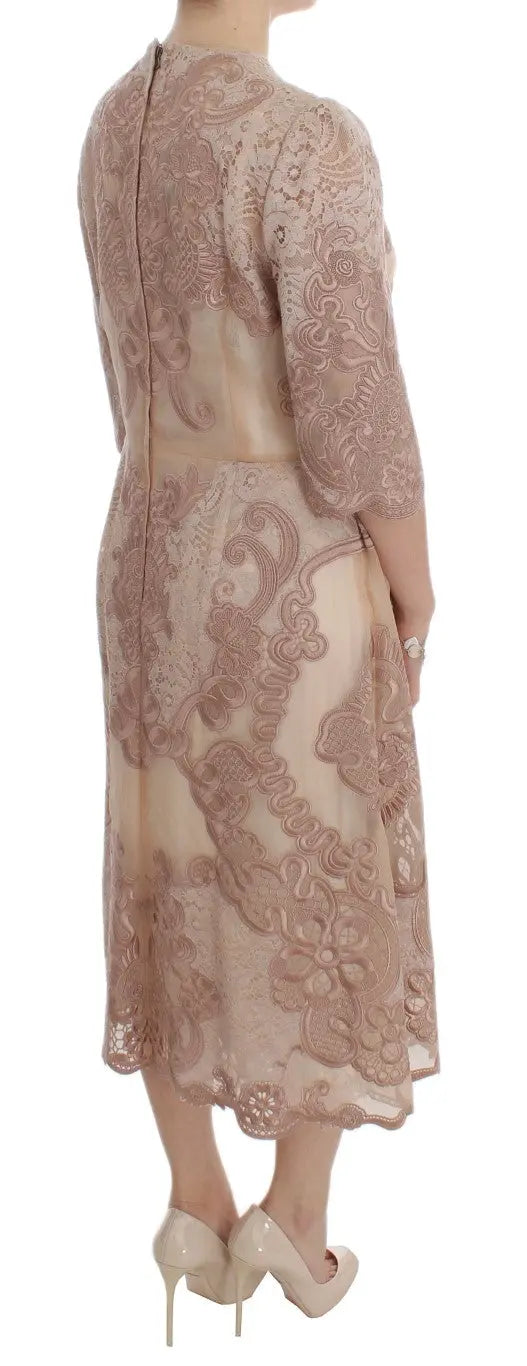 Robe Dolce & Gabbana Shift rose Dolce & Gabbana