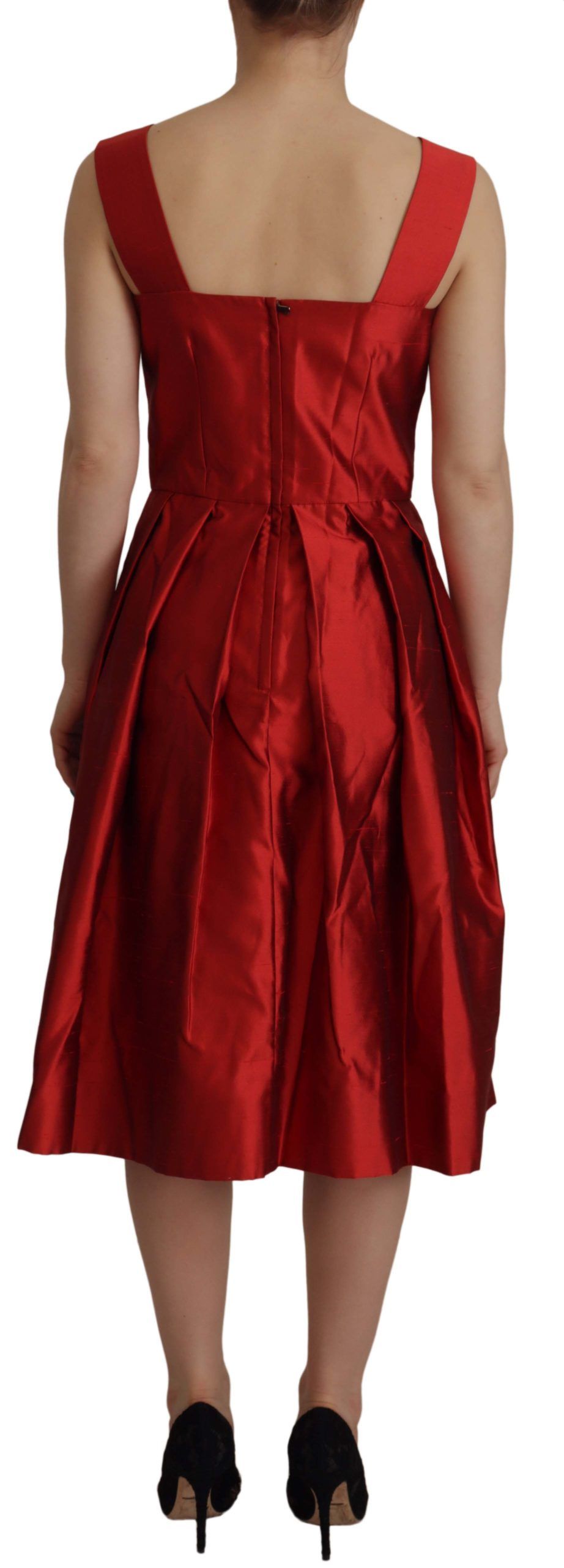 Robe DOLCE & GABBANA Midi rouge Dolce & Gabbana