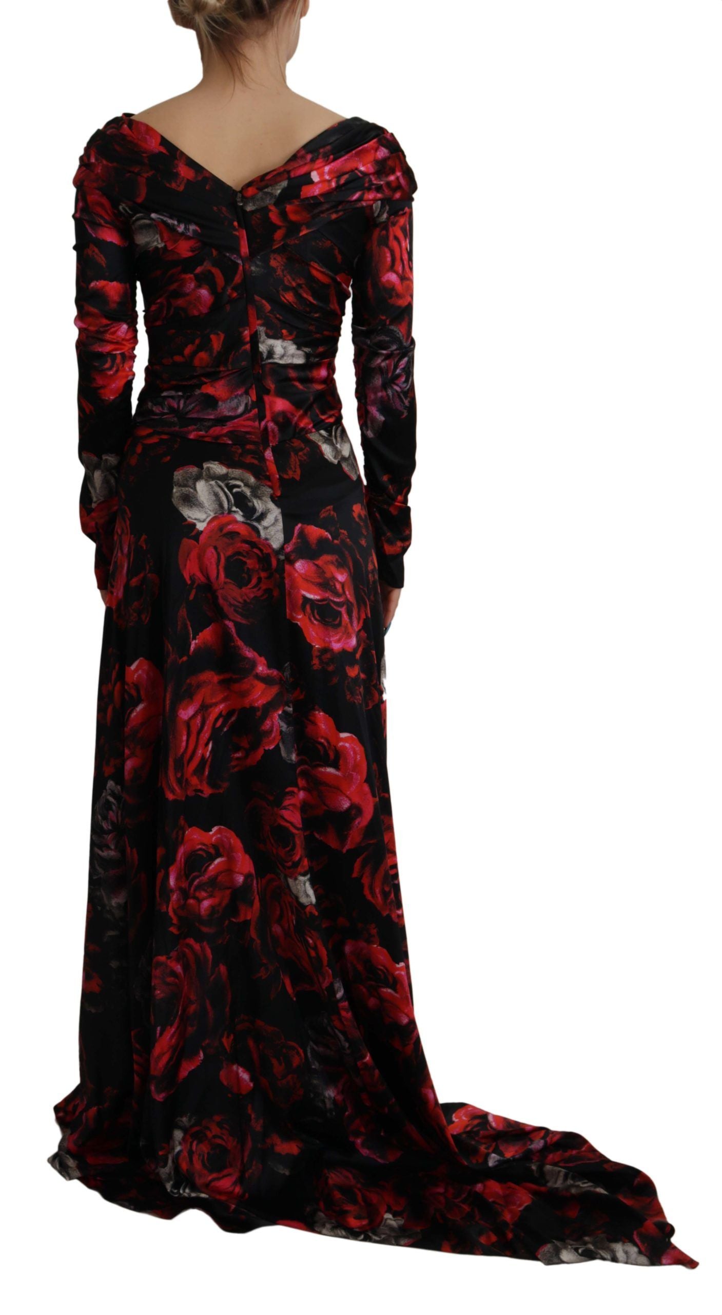 Robe Dolce & Gabbana A-Line noire Dolce & Gabbana
