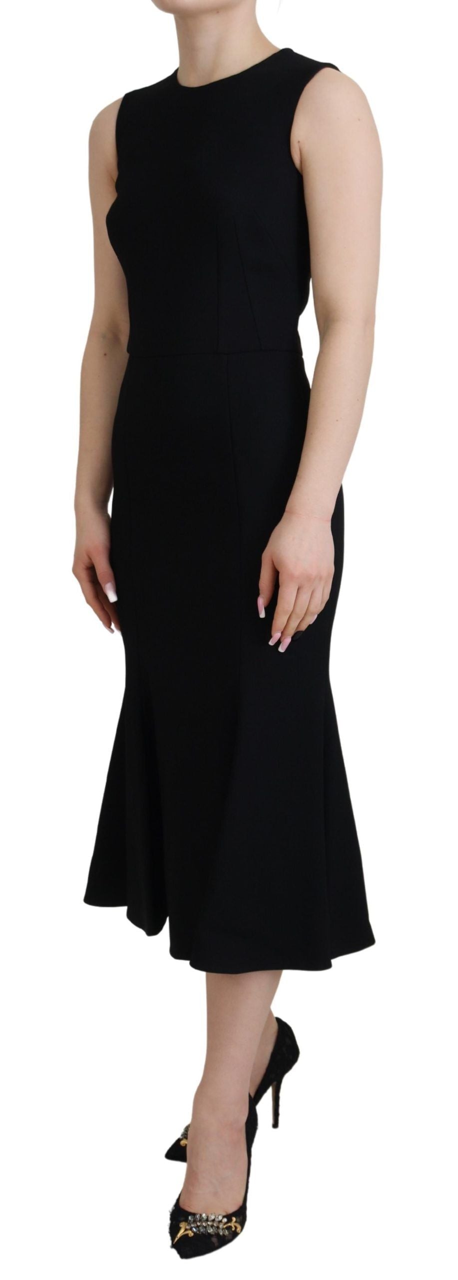 Robe Dolce & Gabbana Sheath noire Dolce & Gabbana