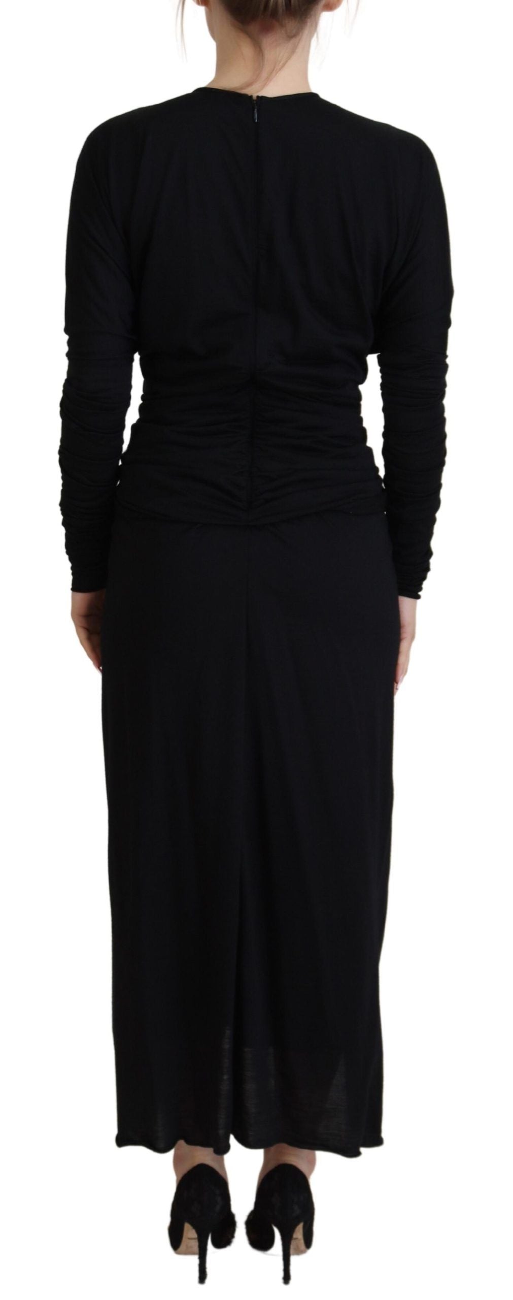 Robe DOLCE & GABBANA Sheath noire Dolce & Gabbana