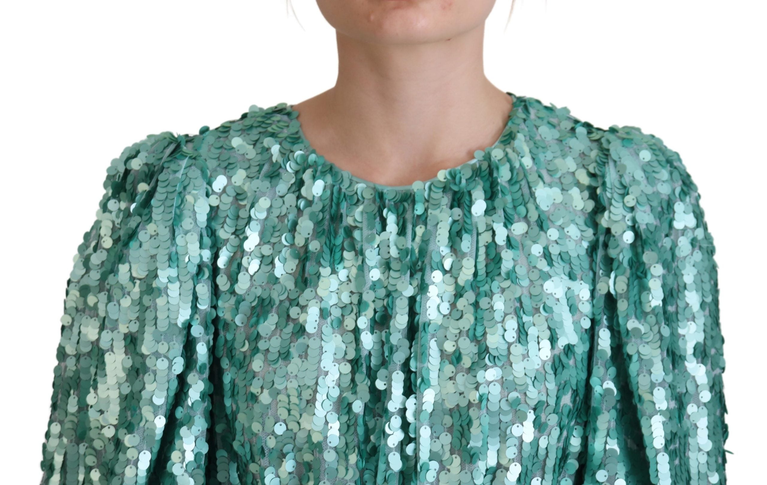 Robe Dolce & Gabbana A-line bleue Dolce & Gabbana