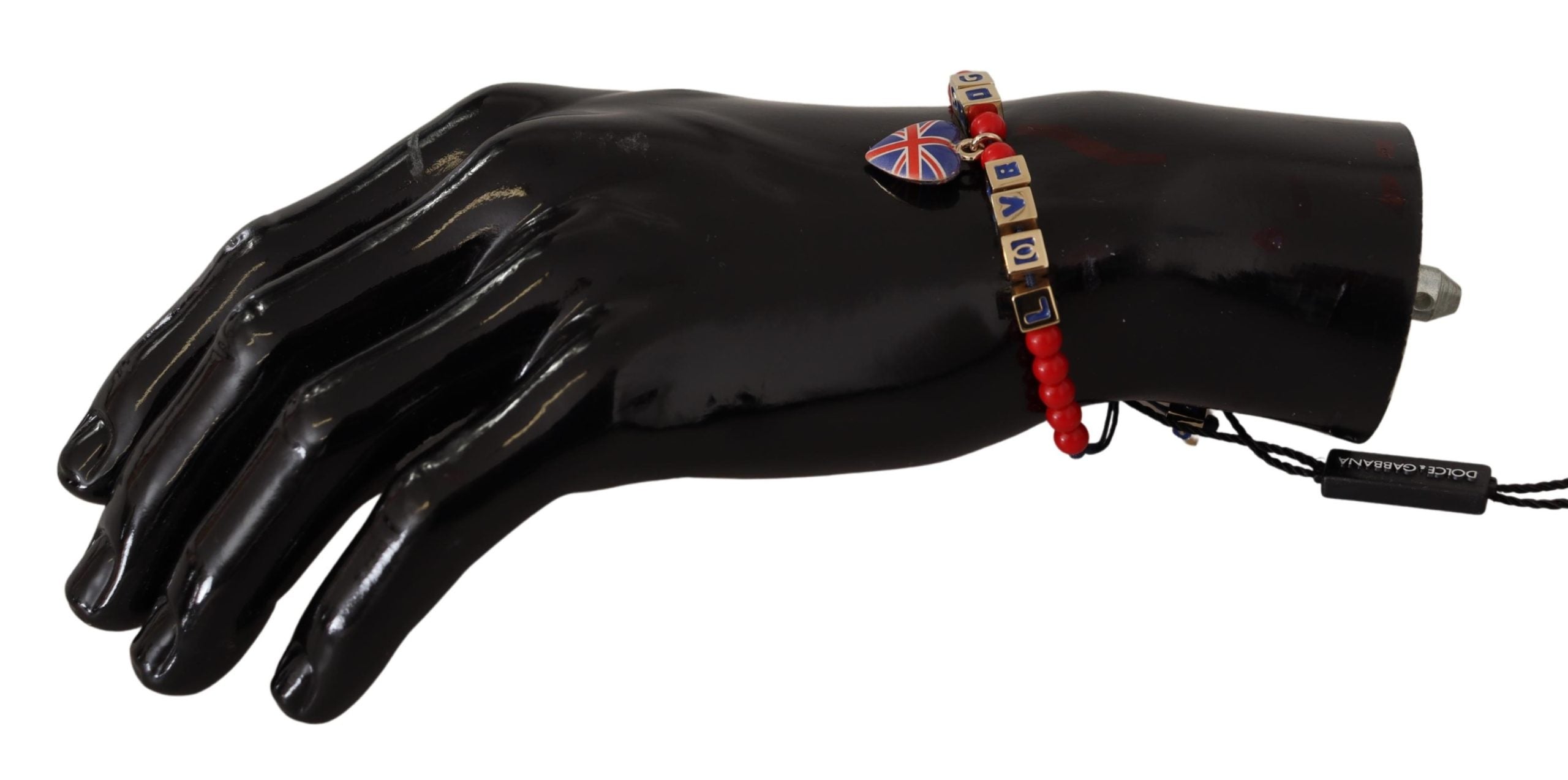 Bracelet Dolce & Gabbana DG LOVES LONDON rouge bleu