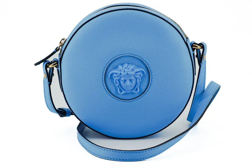 Sac à épaule Versace bleu Versace