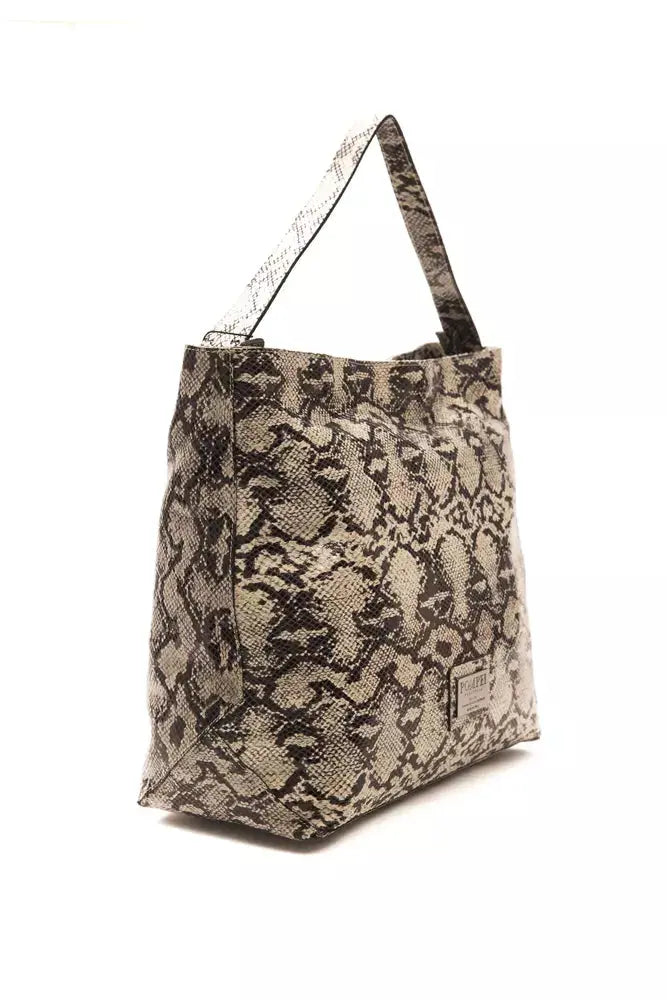 Sac bandoulière Pompei Donatella gris python Pompei Donatella