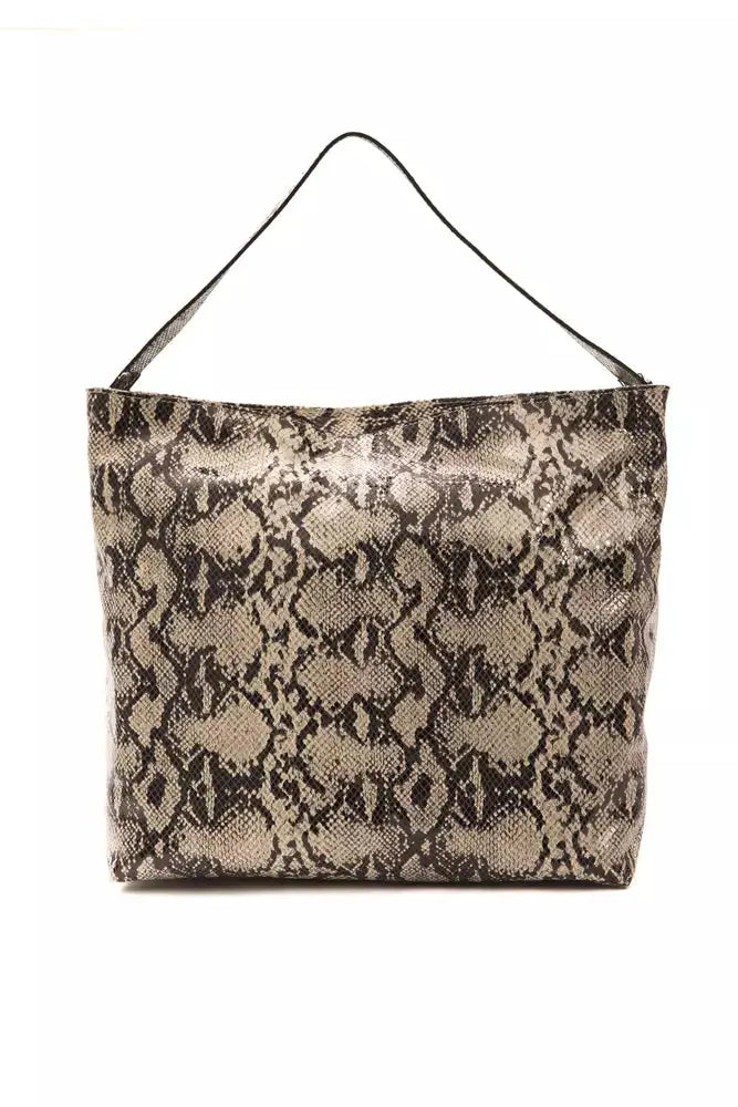 Sac bandoulière Pompei Donatella gris python Pompei Donatella