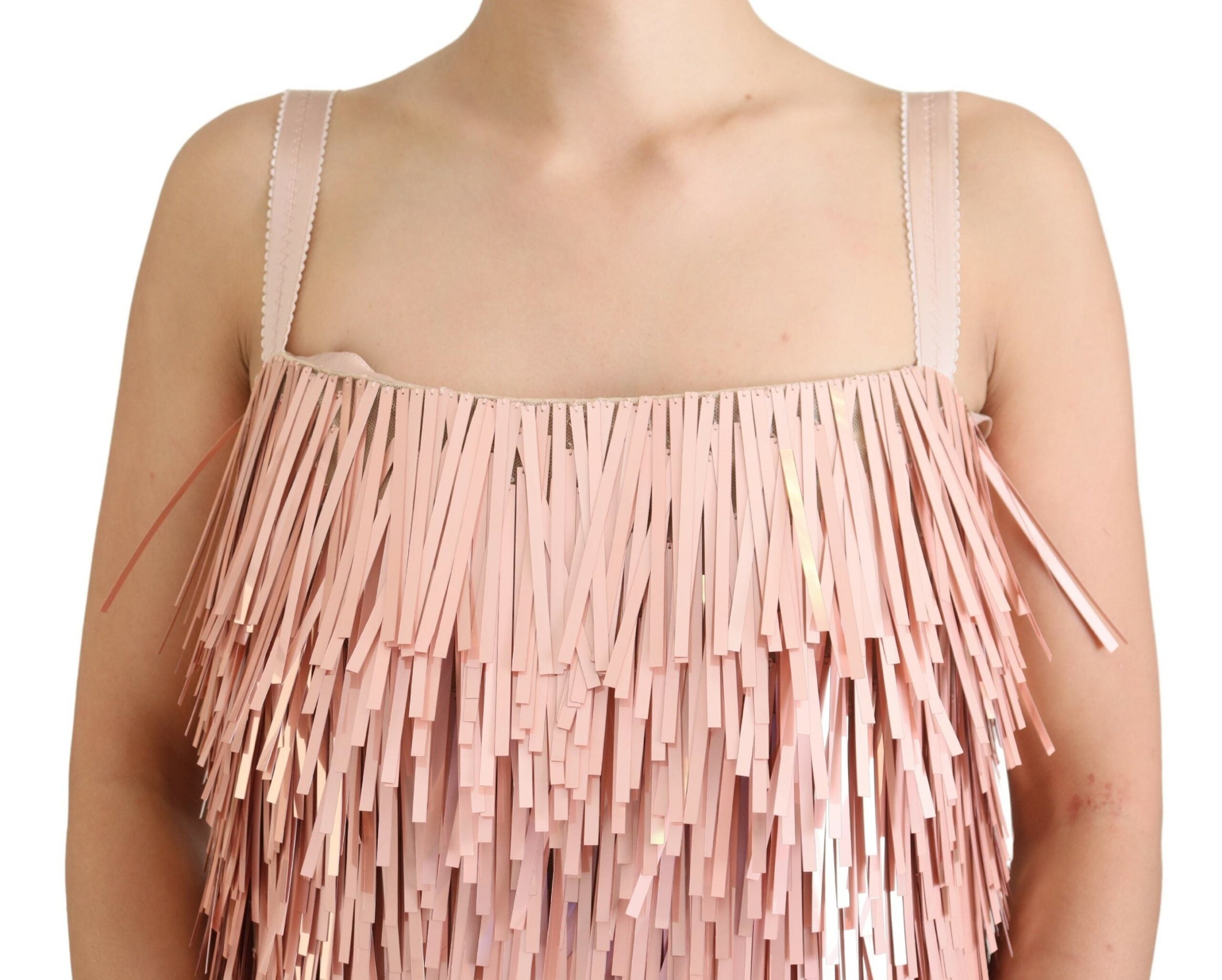 Robe DOLCE & GABBANA A-line rose Dolce & Gabbana