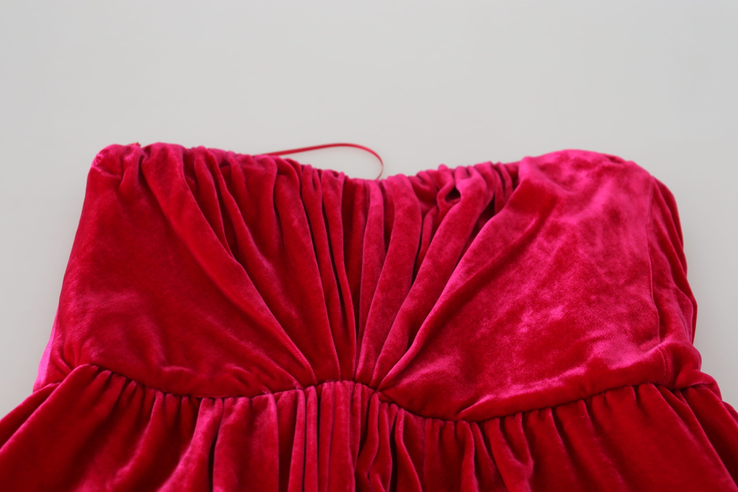 Robe Dolce & Gabbana A-line rose foncé Dolce & Gabbana