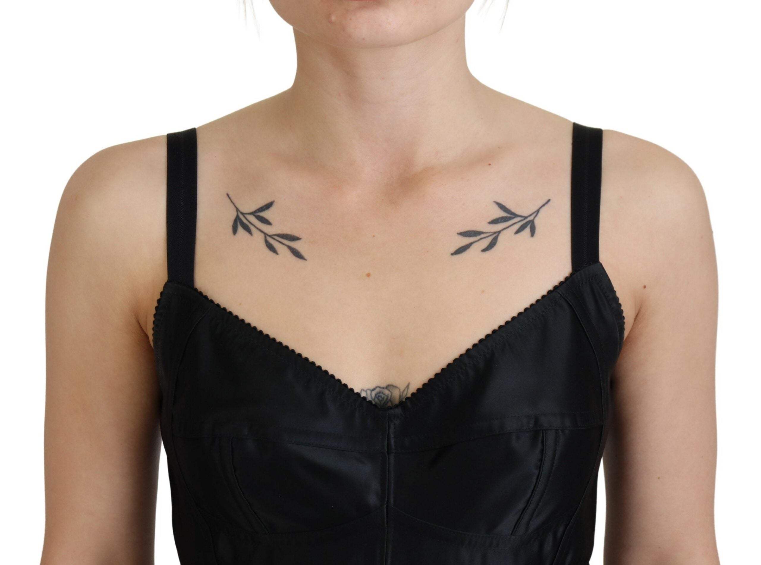 Robe DOLCE & GABBANA Sheath noire Dolce & Gabbana