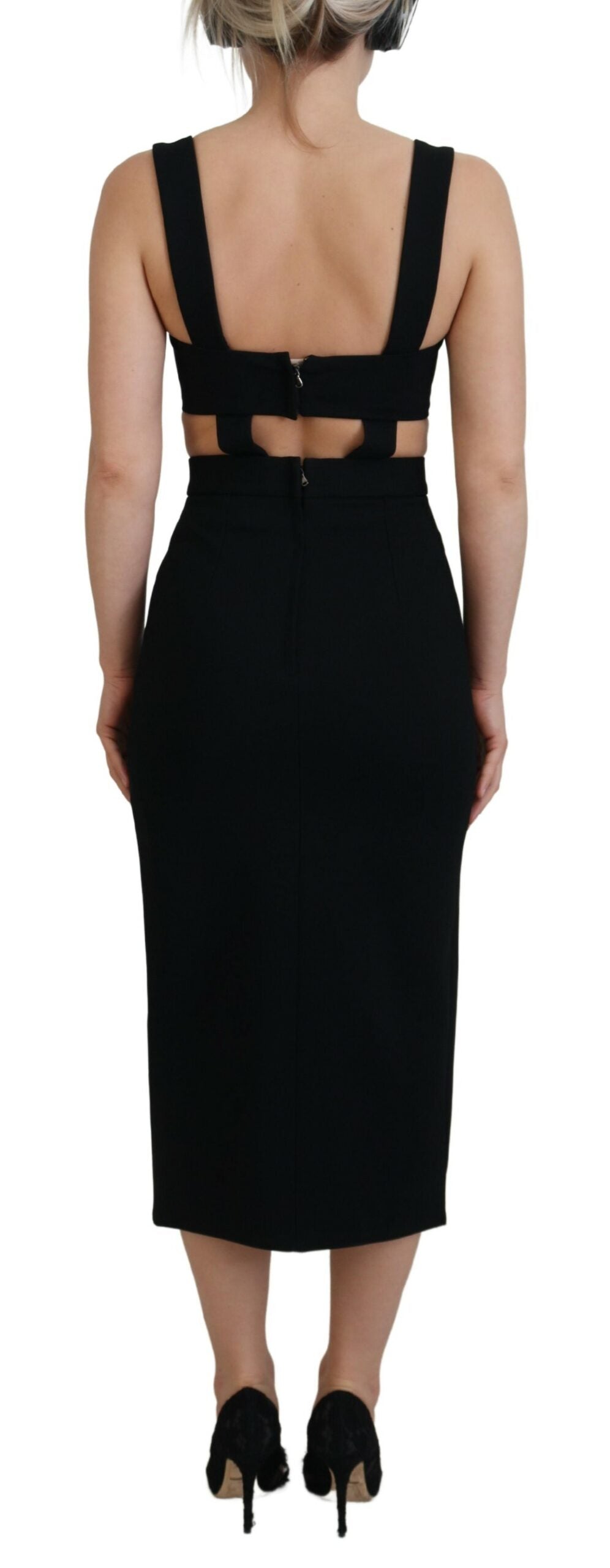 Robe midi Dolce & Gabbana noire Dolce & Gabbana