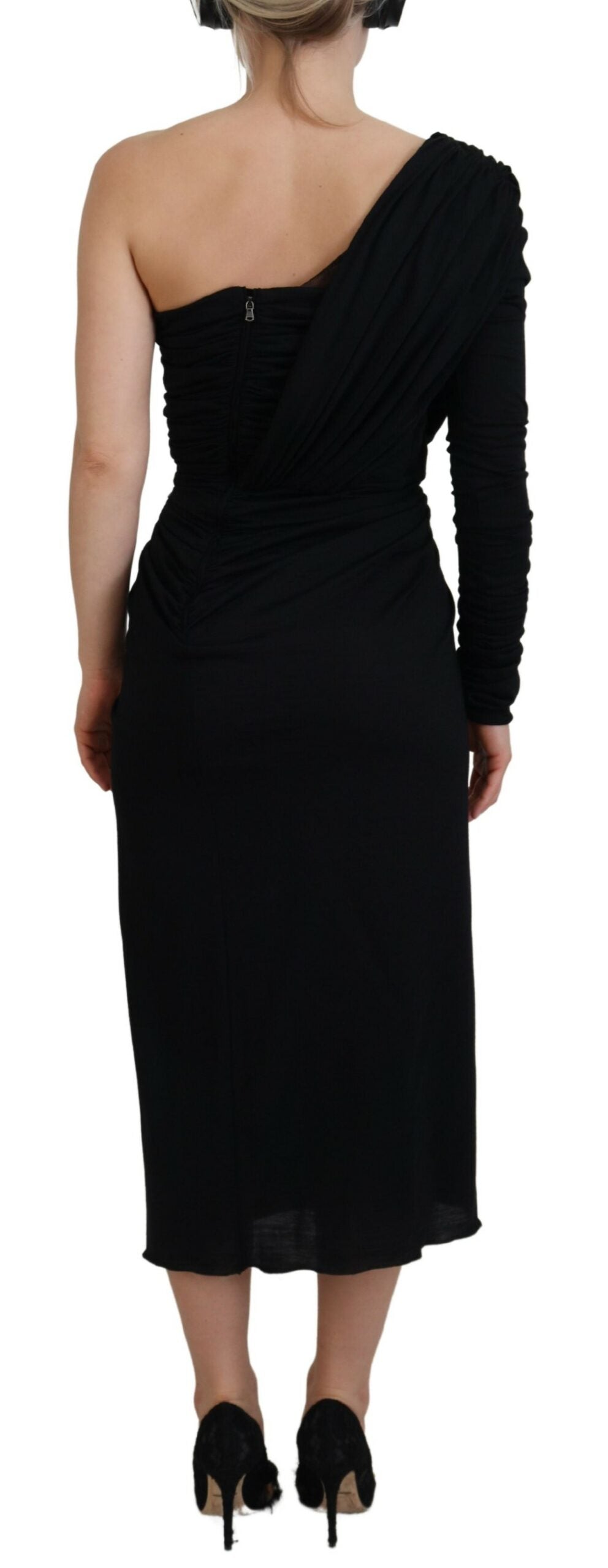 Robe DOLCE & GABBANA Sheath noire Dolce & Gabbana