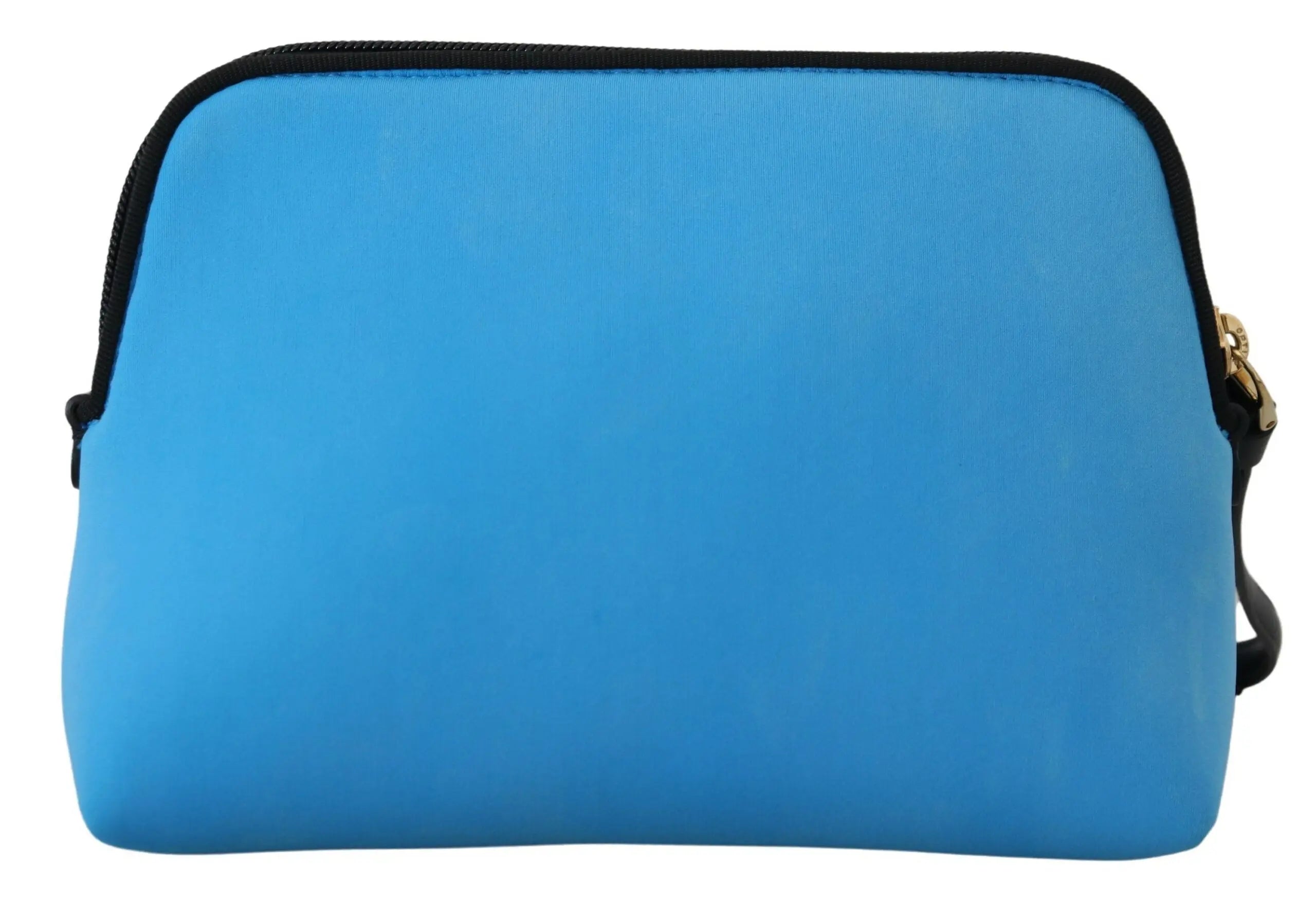 Pochette Dolce & Gabbana imprimé léopard bleu Dolce & Gabbana