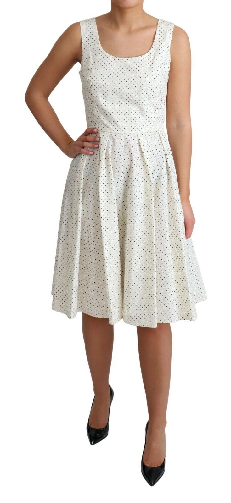 Robe Dolce & Gabbana A-line blanche Dolce & Gabbana