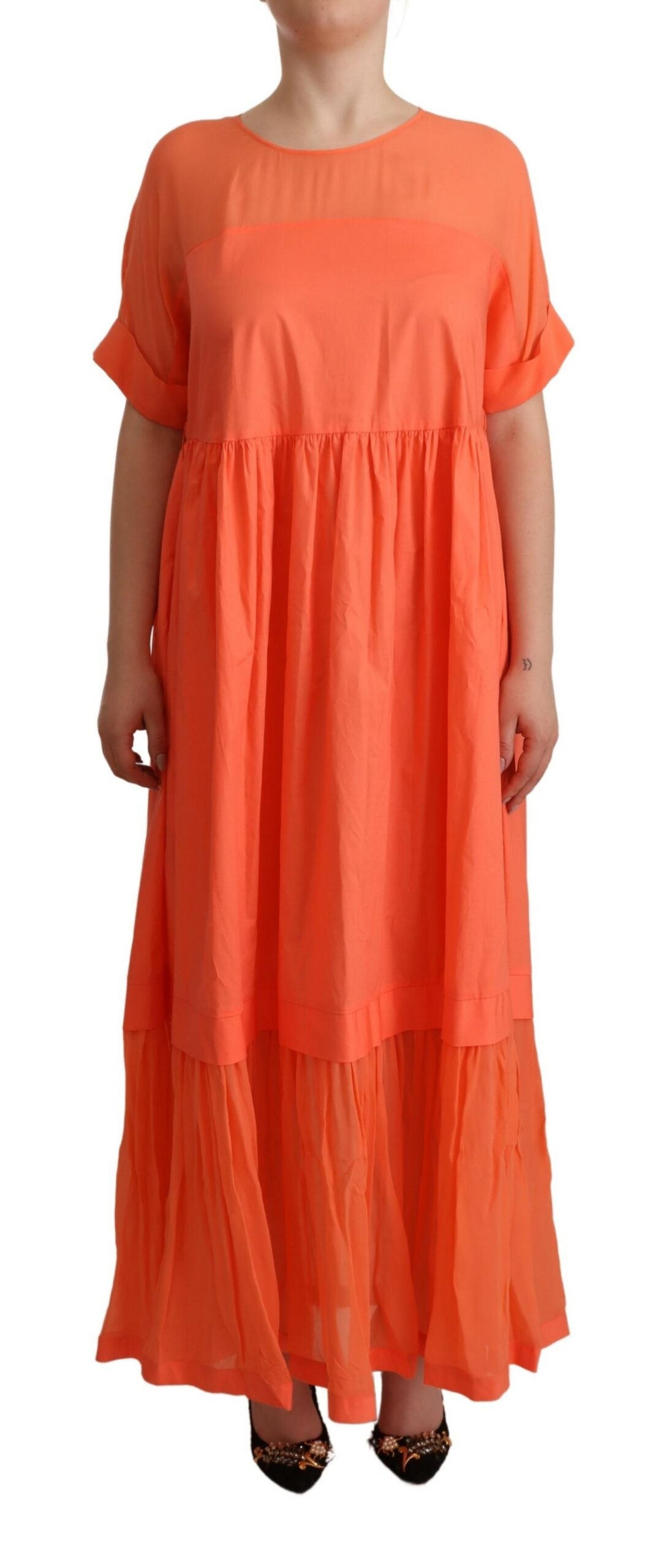 Robe TWIN SET maxi corail Twinset