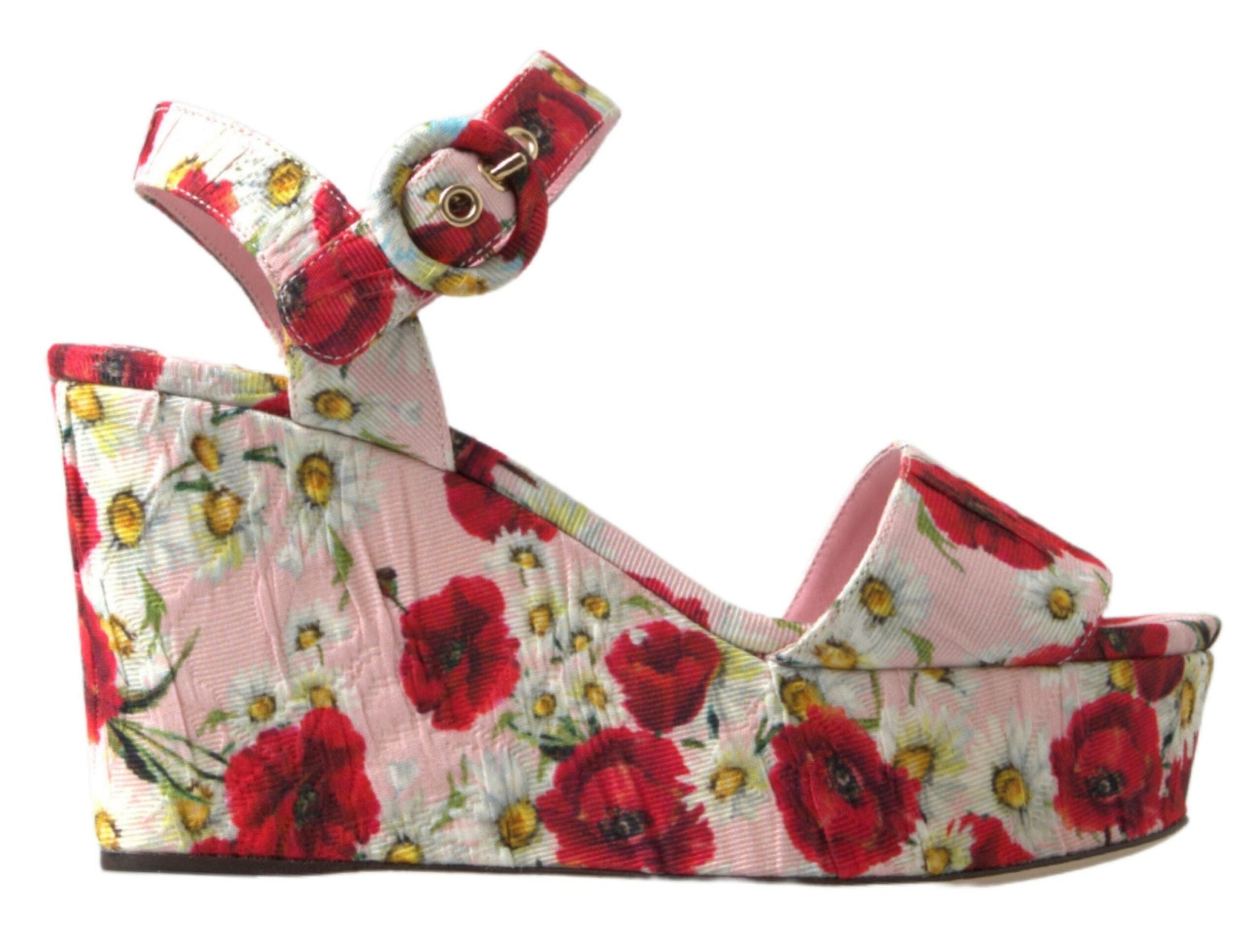 Sandales Dolce & Gabbana multicolores floral