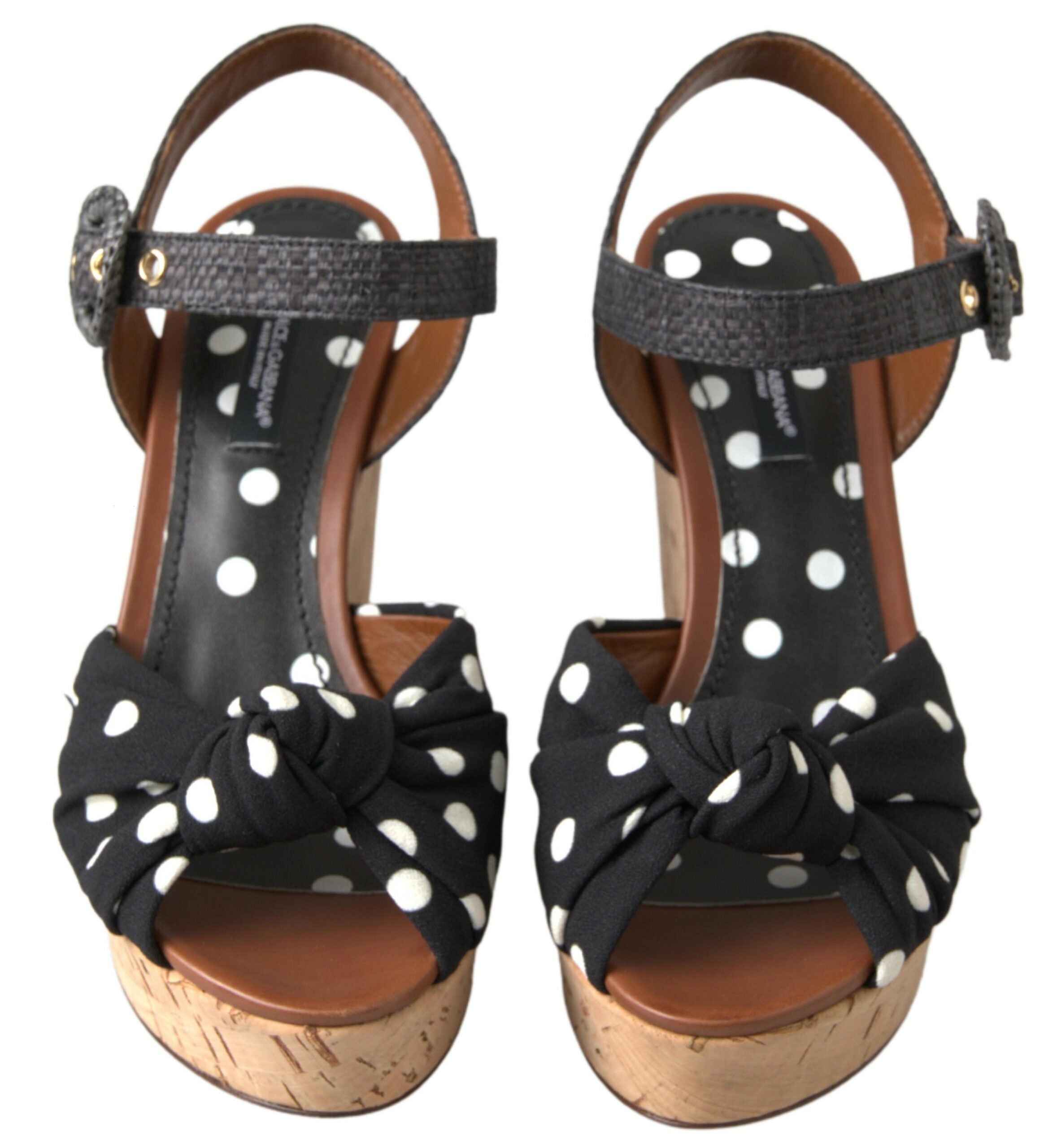 Sandales Dolce & Gabbana à talons noires