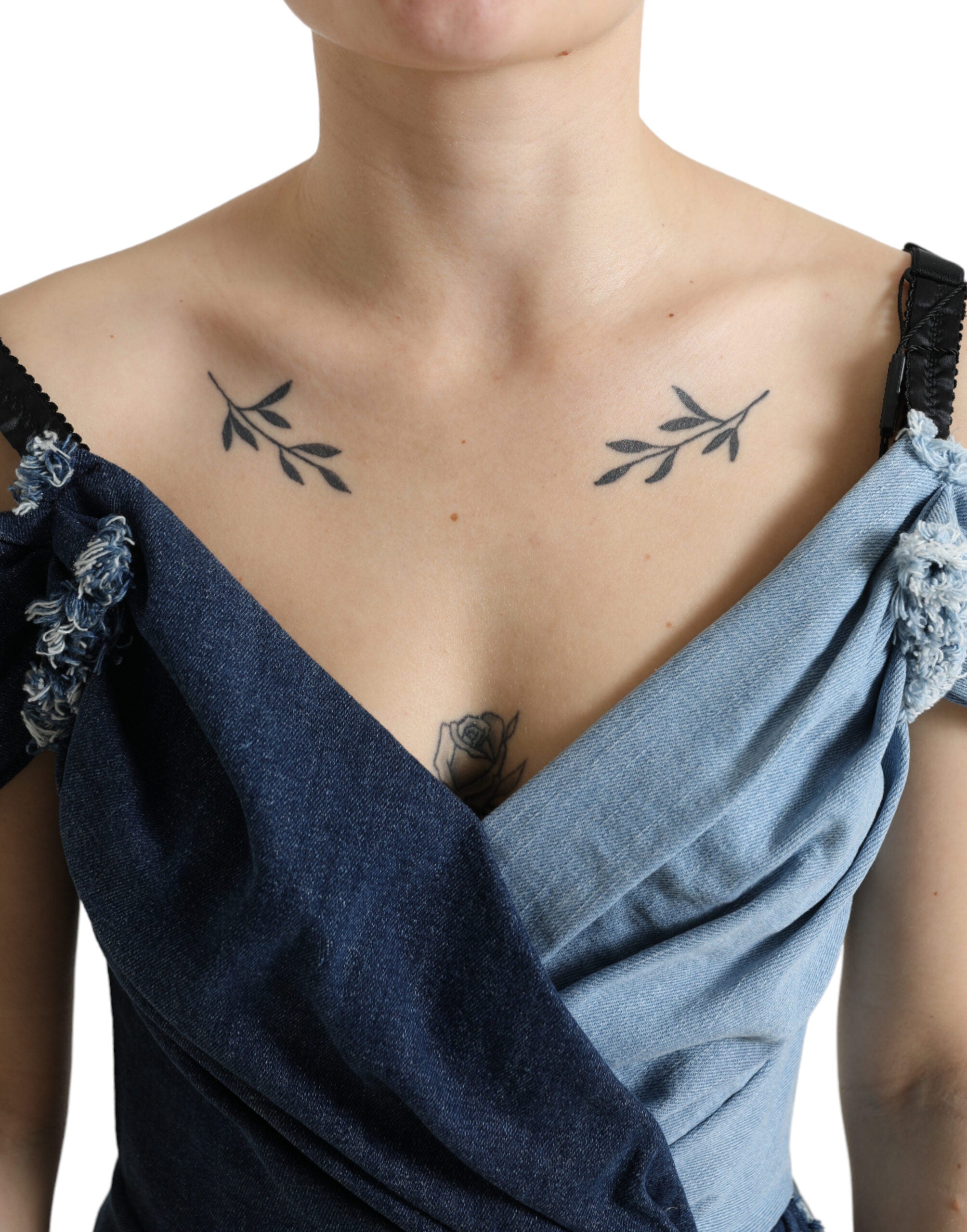 Robe Dolce & Gabbana mini bleue Dolce & Gabbana