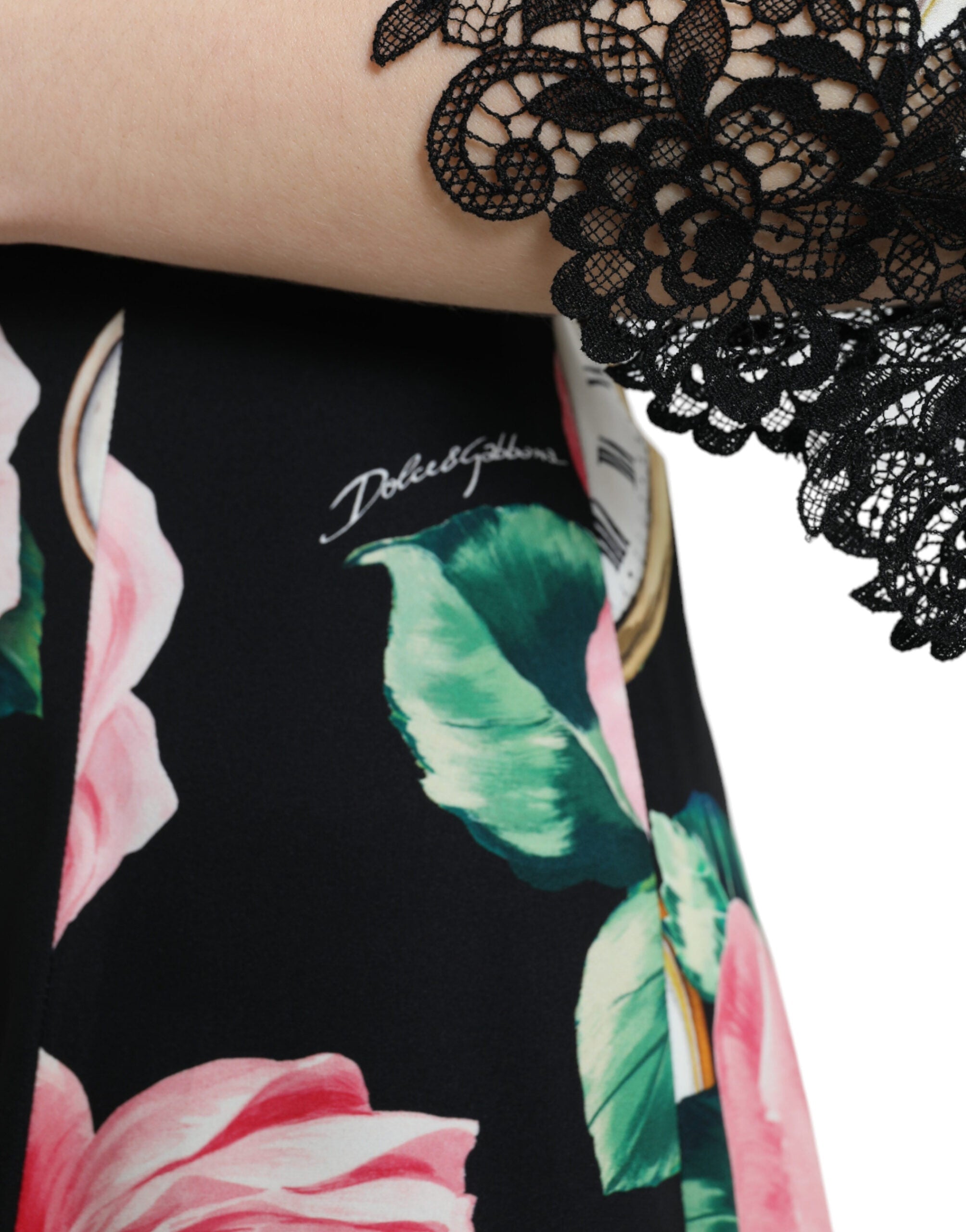 Robe Dolce & Gabbana A-line noire Dolce & Gabbana
