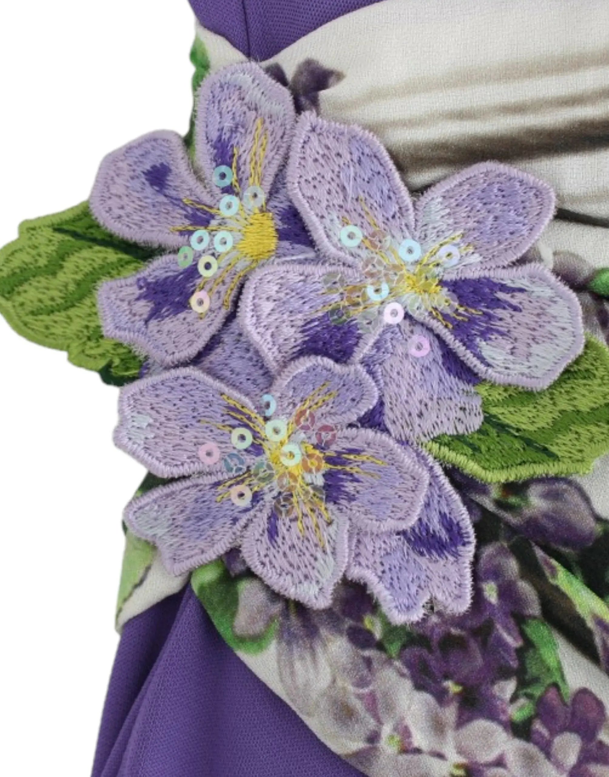 Robe Class Cavalli longsleeve violette Cavalli