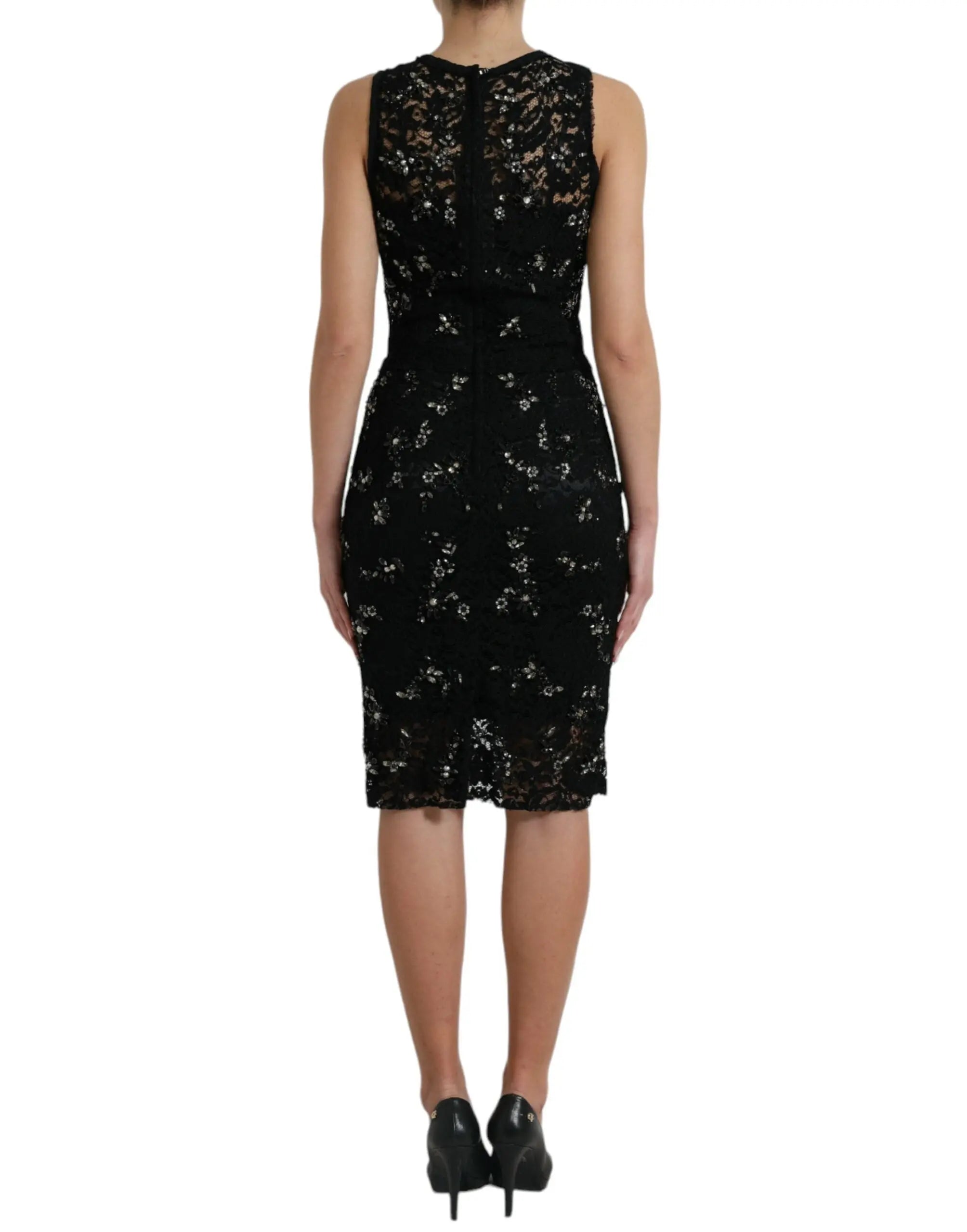 Robe Dolce & Gabbana Sheath noire Dolce & Gabbana