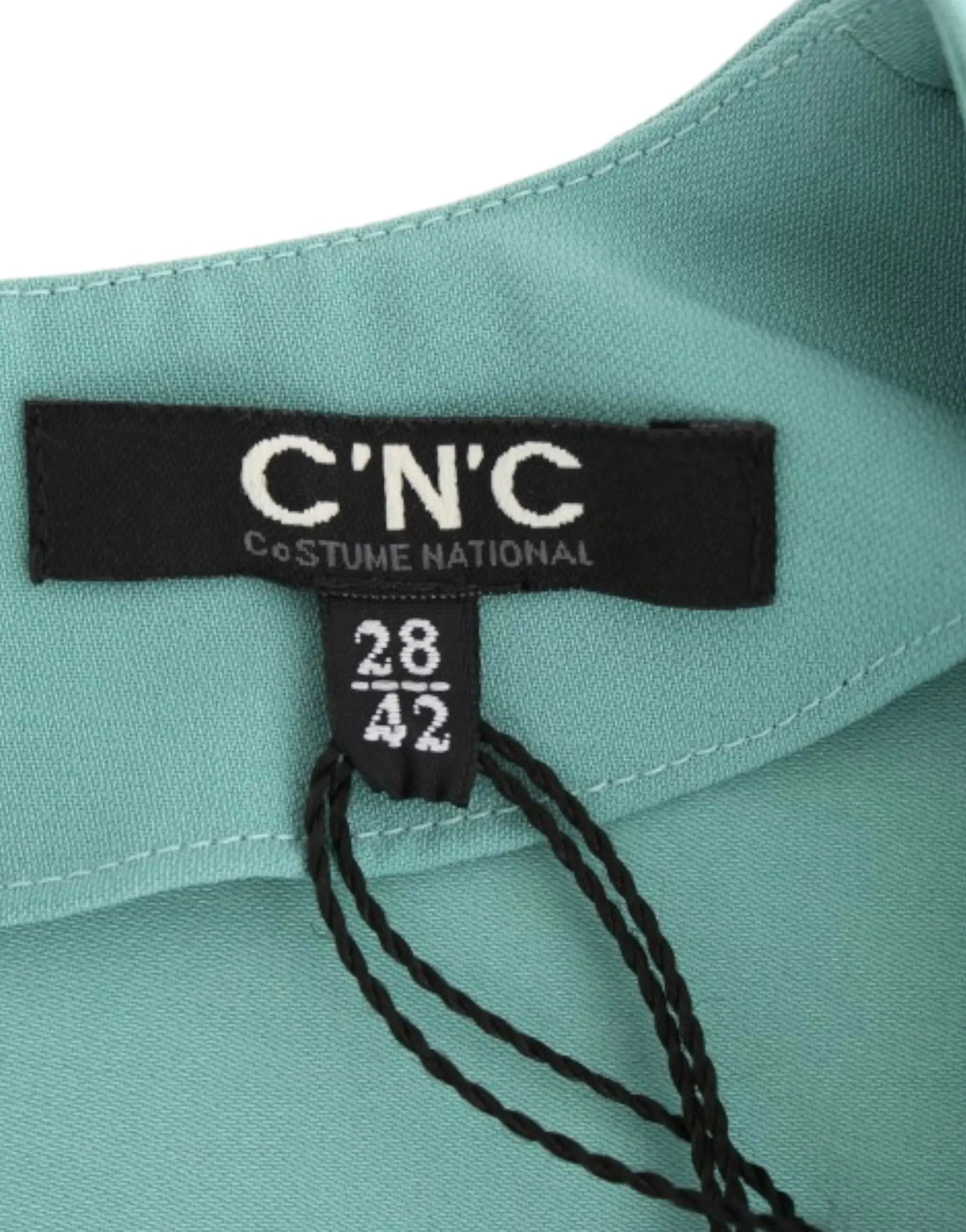 Robe C'N'C 3/4 verte Costume National