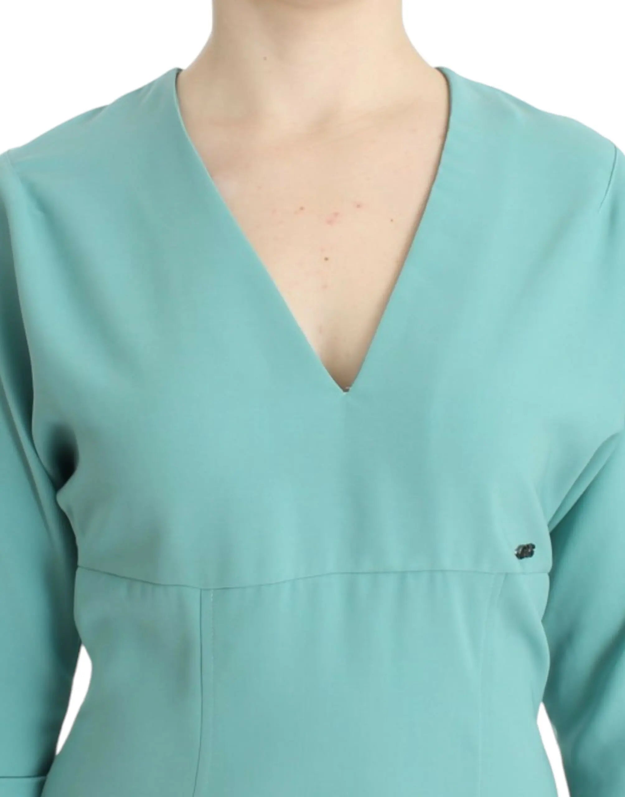 Robe C'N'C 3/4 verte Costume National